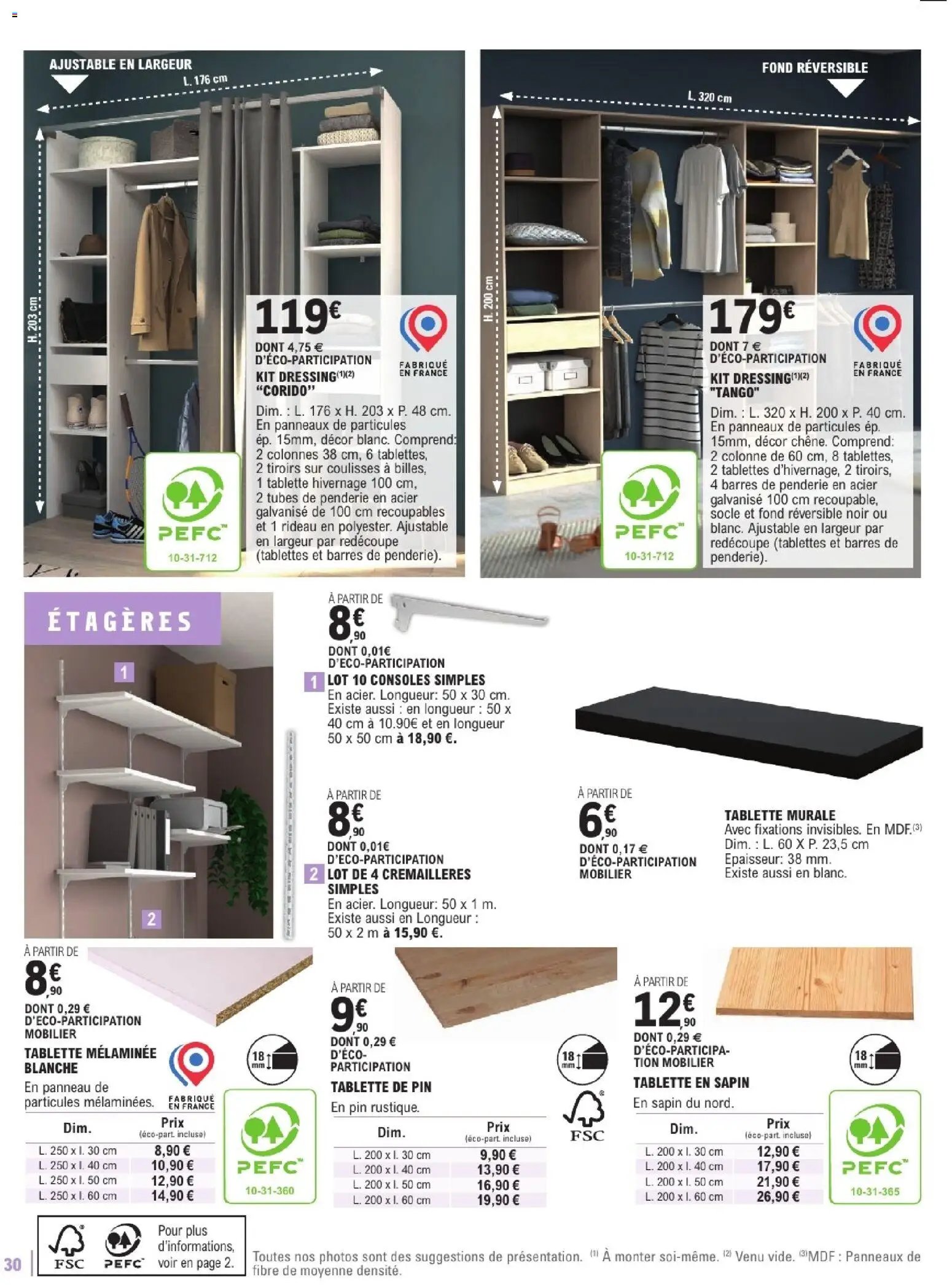 Brico E.Leclerc catalogue à partir du 06/01/2026 Guide aménagement intérieur