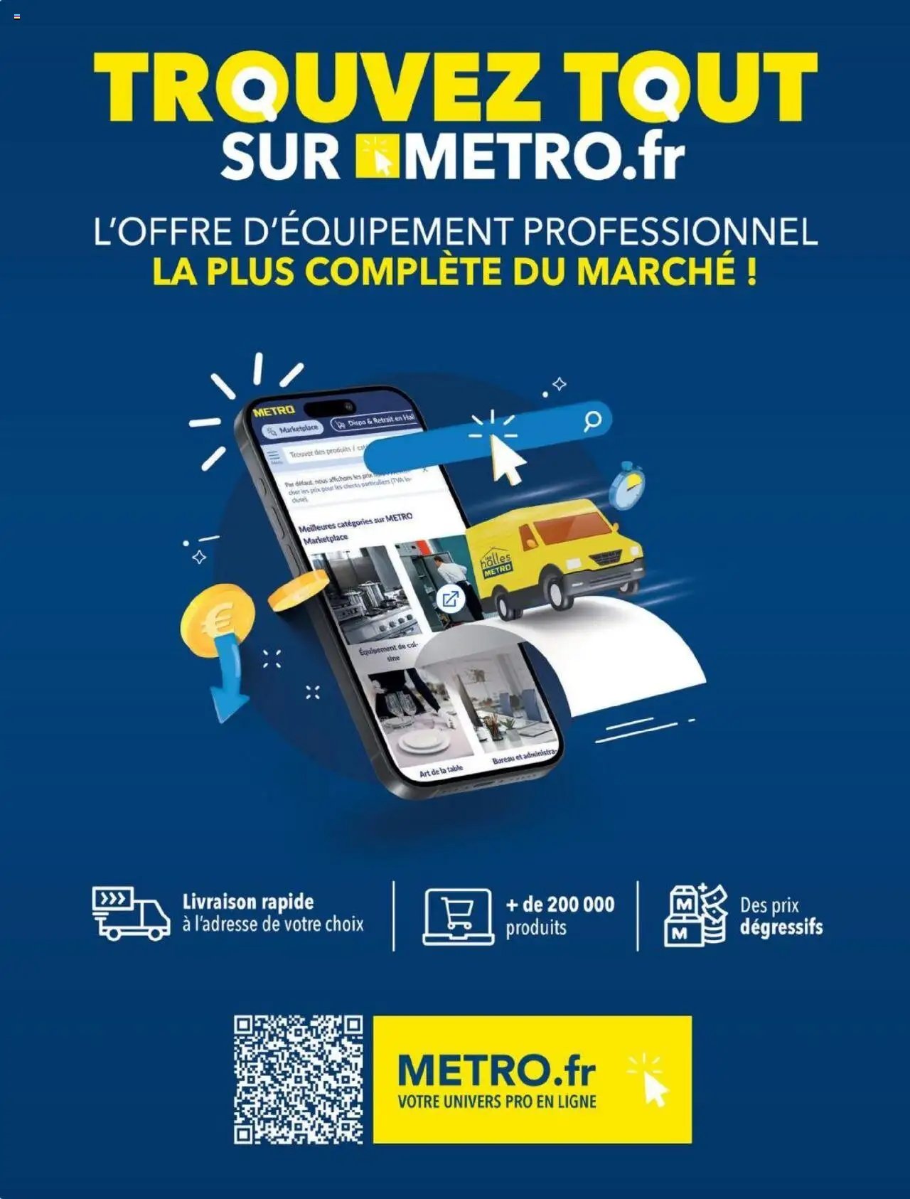 METRO catalogue à partir du 01/01/2025 #CHR Équipement