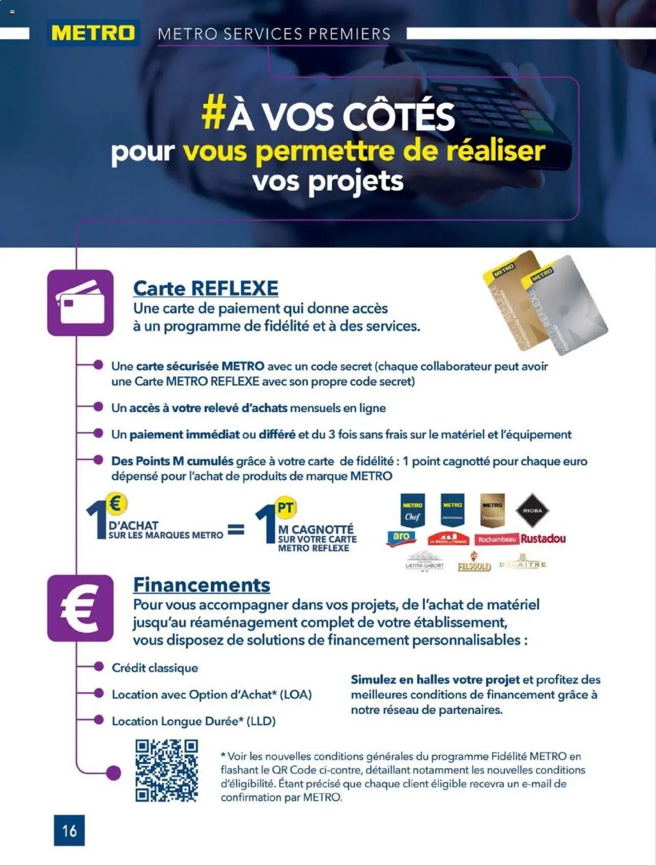METRO catalogue à partir du 01/01/2025 #CHR Équipement