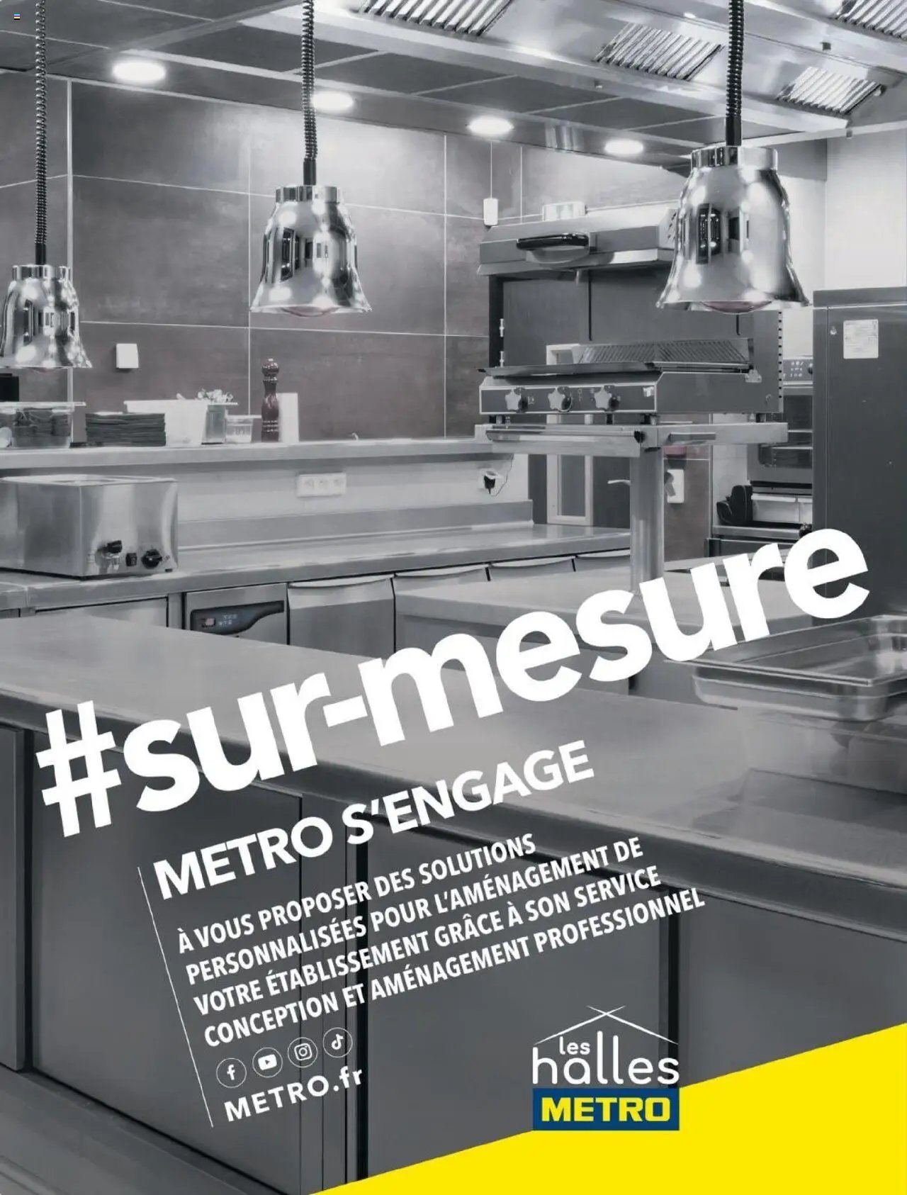 METRO catalogue à partir du 01/01/2025 #CHR Équipement
