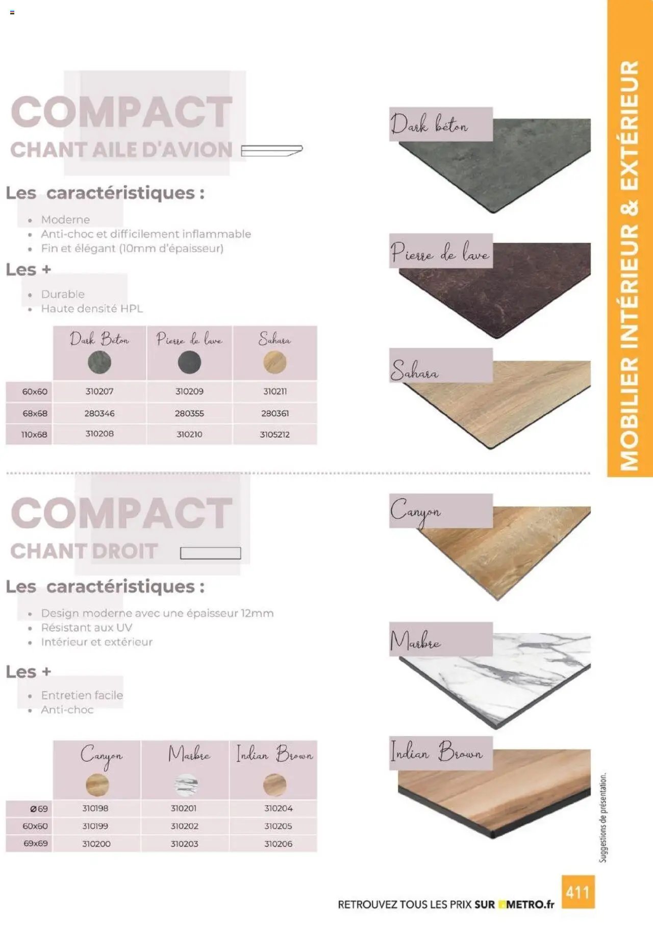 METRO catalogue à partir du 01/01/2025 #CHR Équipement