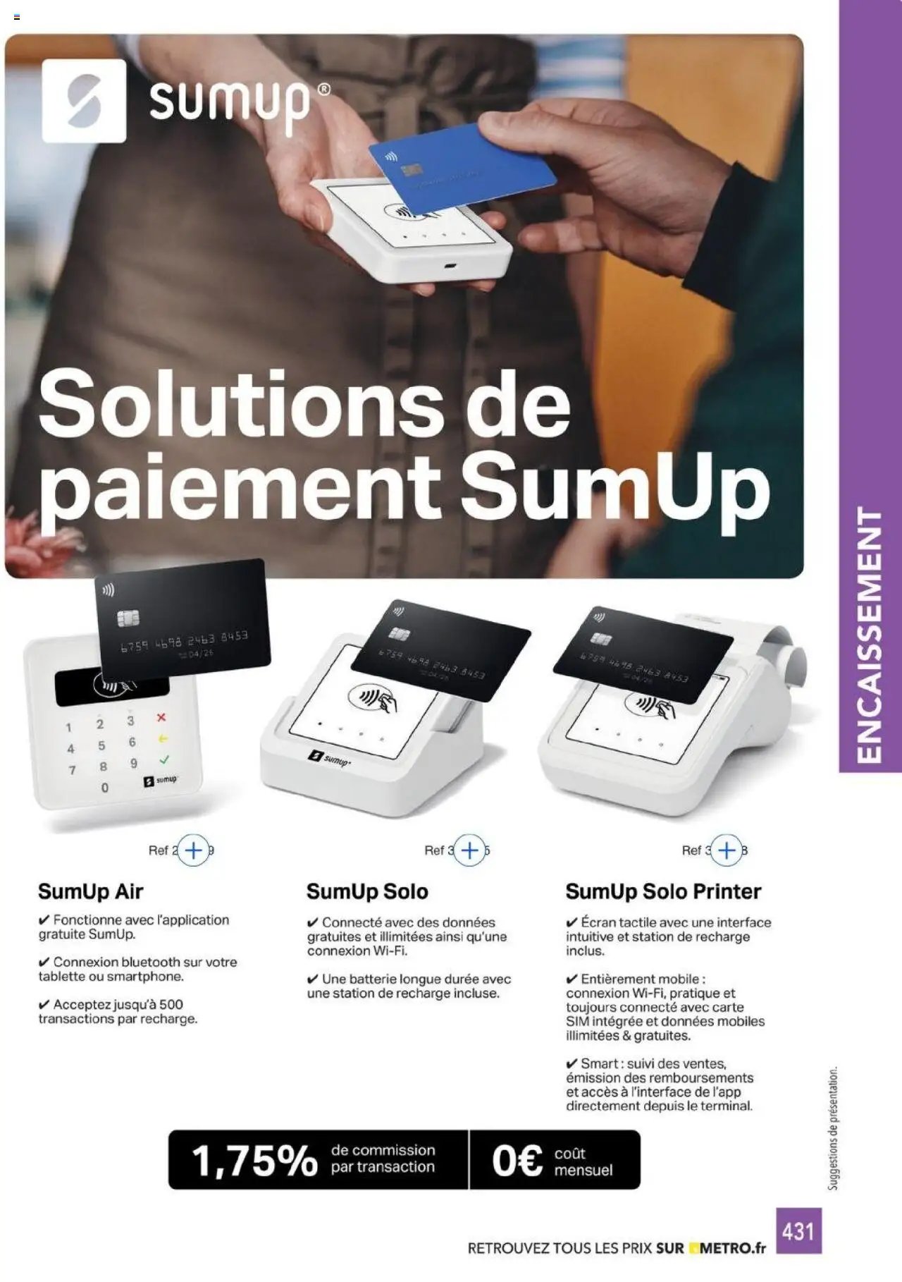 METRO catalogue à partir du 01/01/2025 #CHR Équipement