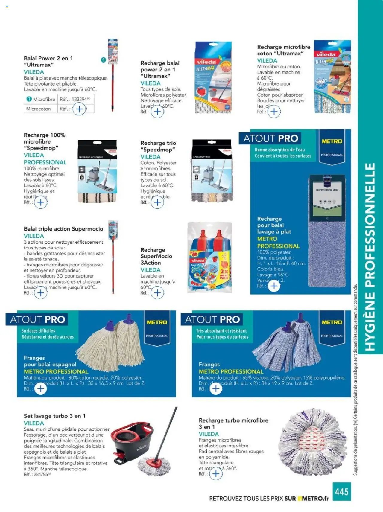 METRO catalogue à partir du 01/01/2025 #CHR Équipement
