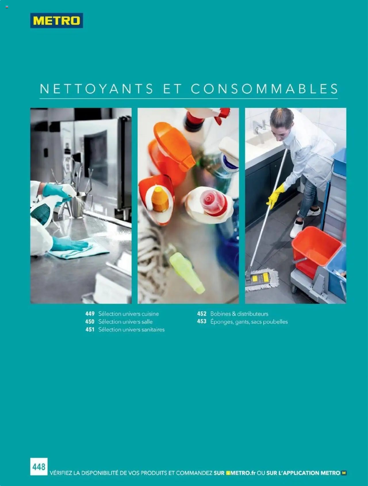 METRO catalogue à partir du 01/01/2025 #CHR Équipement