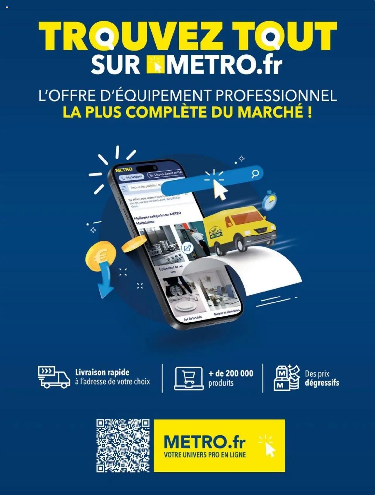 METRO catalogue à partir du 01/01/2025 #CHR Équipement