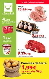 Hmarket catalogue à partir du 17/08/2026 Hmarket catalogue