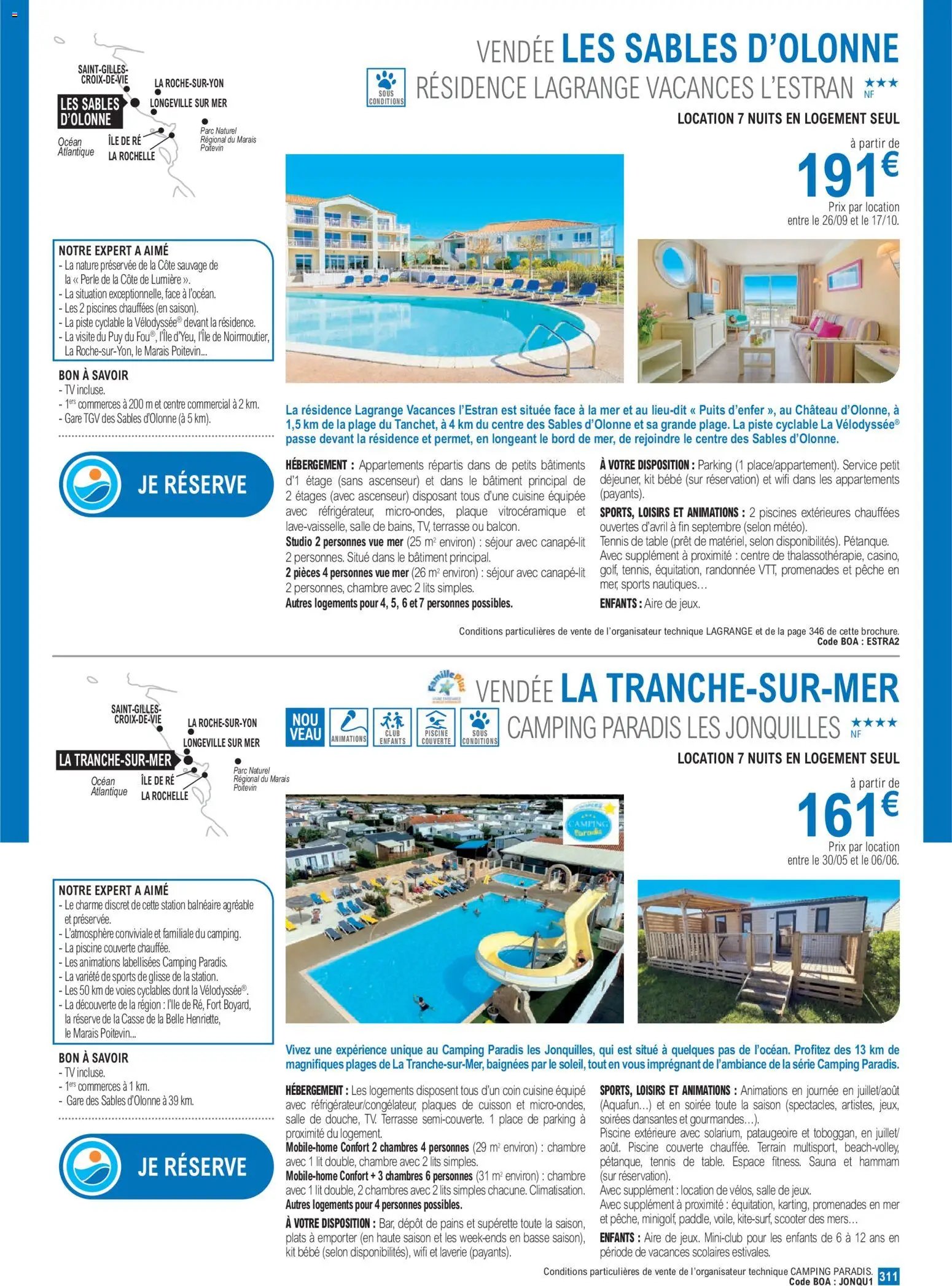 E.Leclerc catalogue à partir du 16/01/2026 Voyages