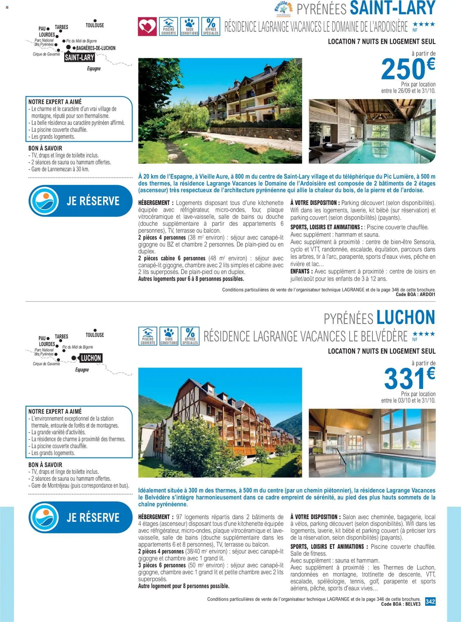 E.Leclerc catalogue à partir du 16/01/2026 Voyages