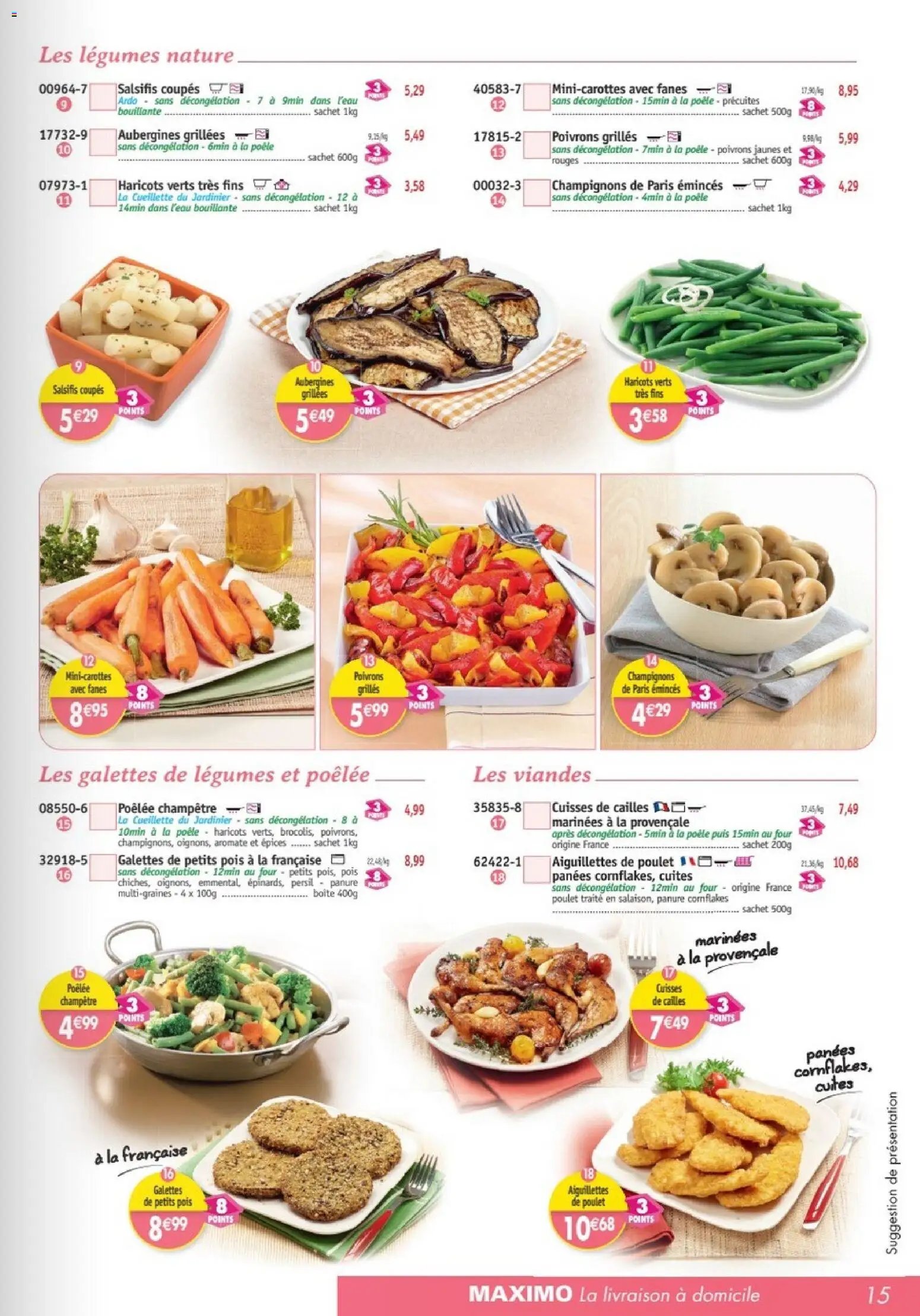 Maximo catalogue à partir du 23/01/2026 Catalogue