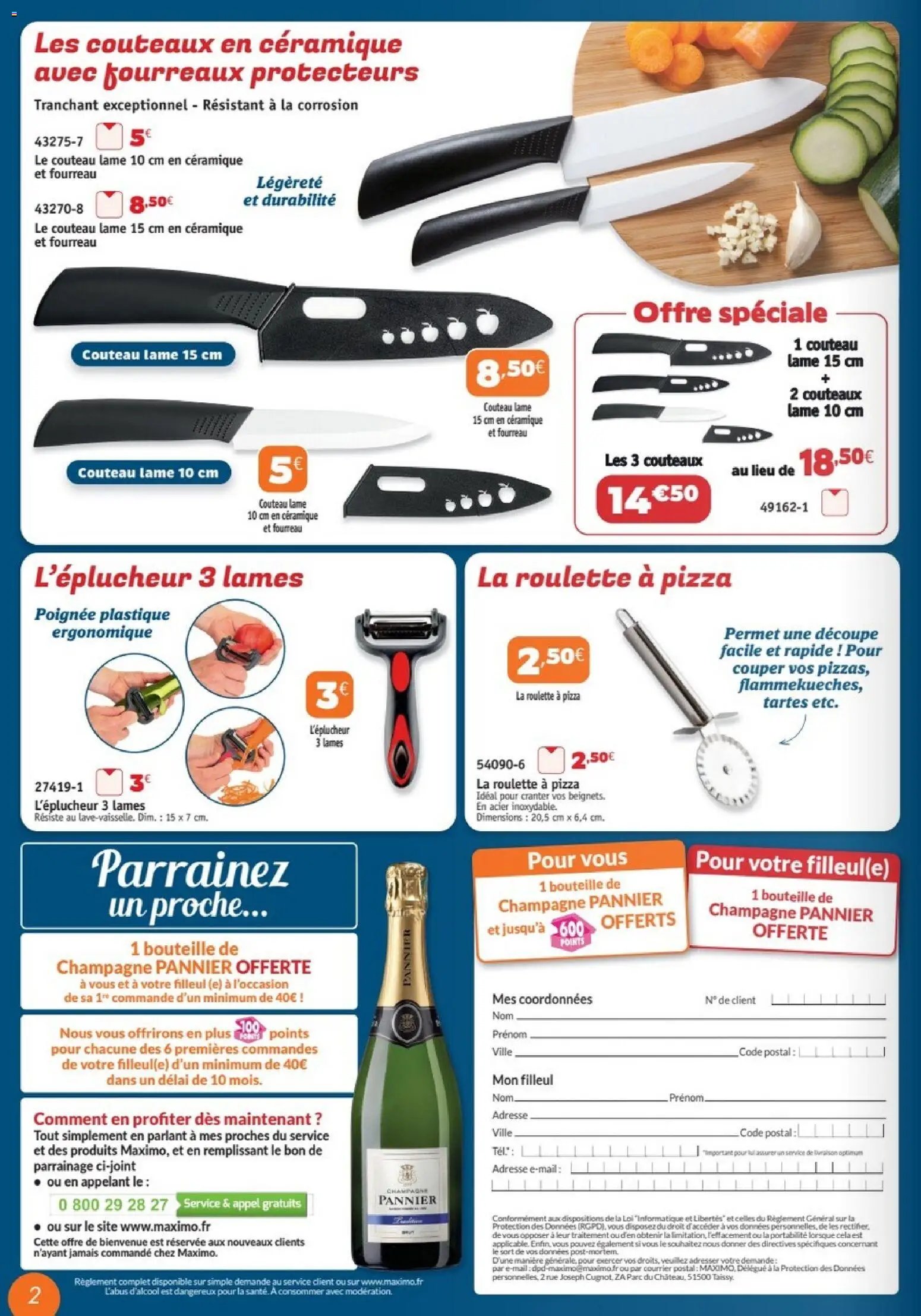 Maximo catalogue à partir du 23/01/2026 Catalogue