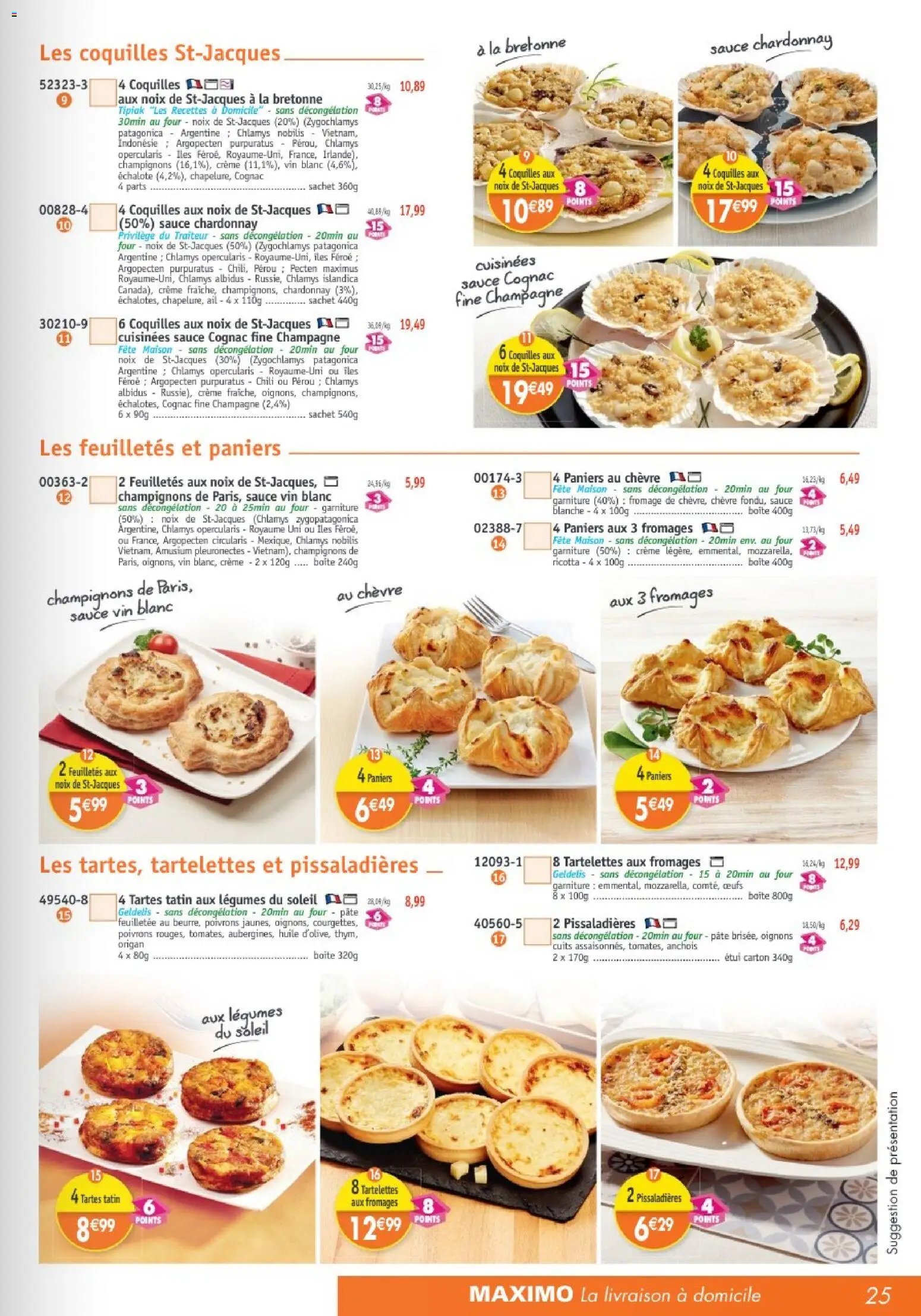 Maximo catalogue à partir du 23/01/2026 Catalogue