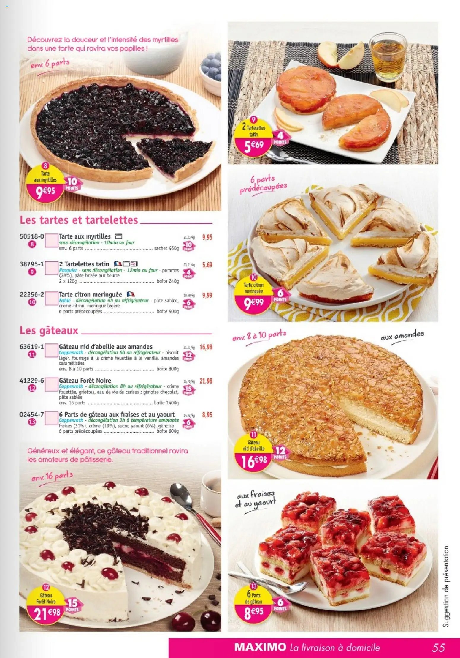 Maximo catalogue à partir du 23/01/2026 Catalogue