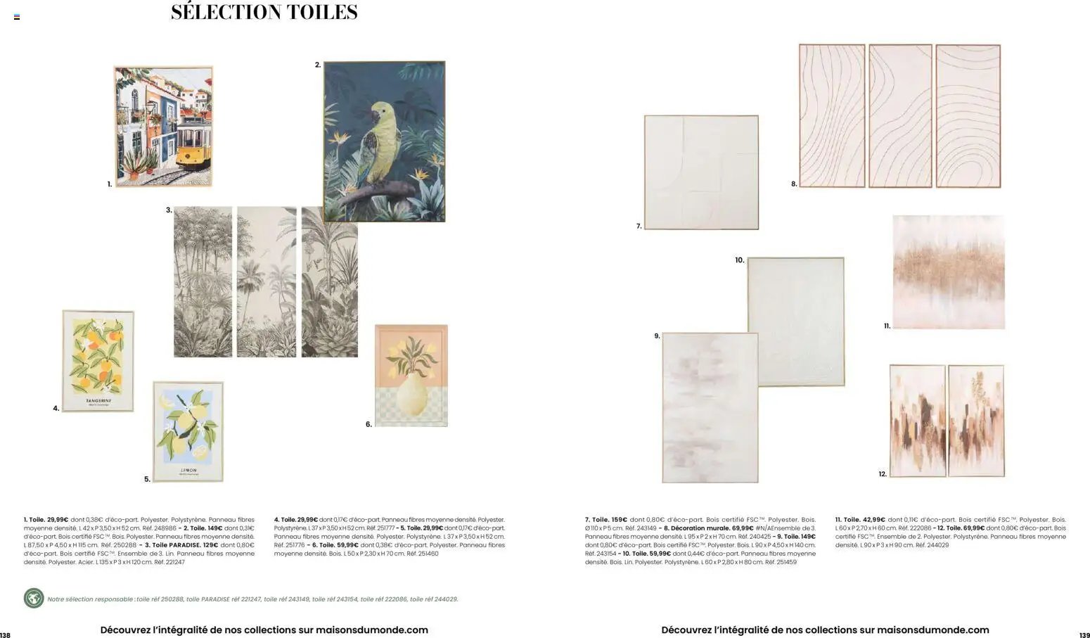 Maisons du Monde catalogue à partir du 16/02/2026 Catalogue