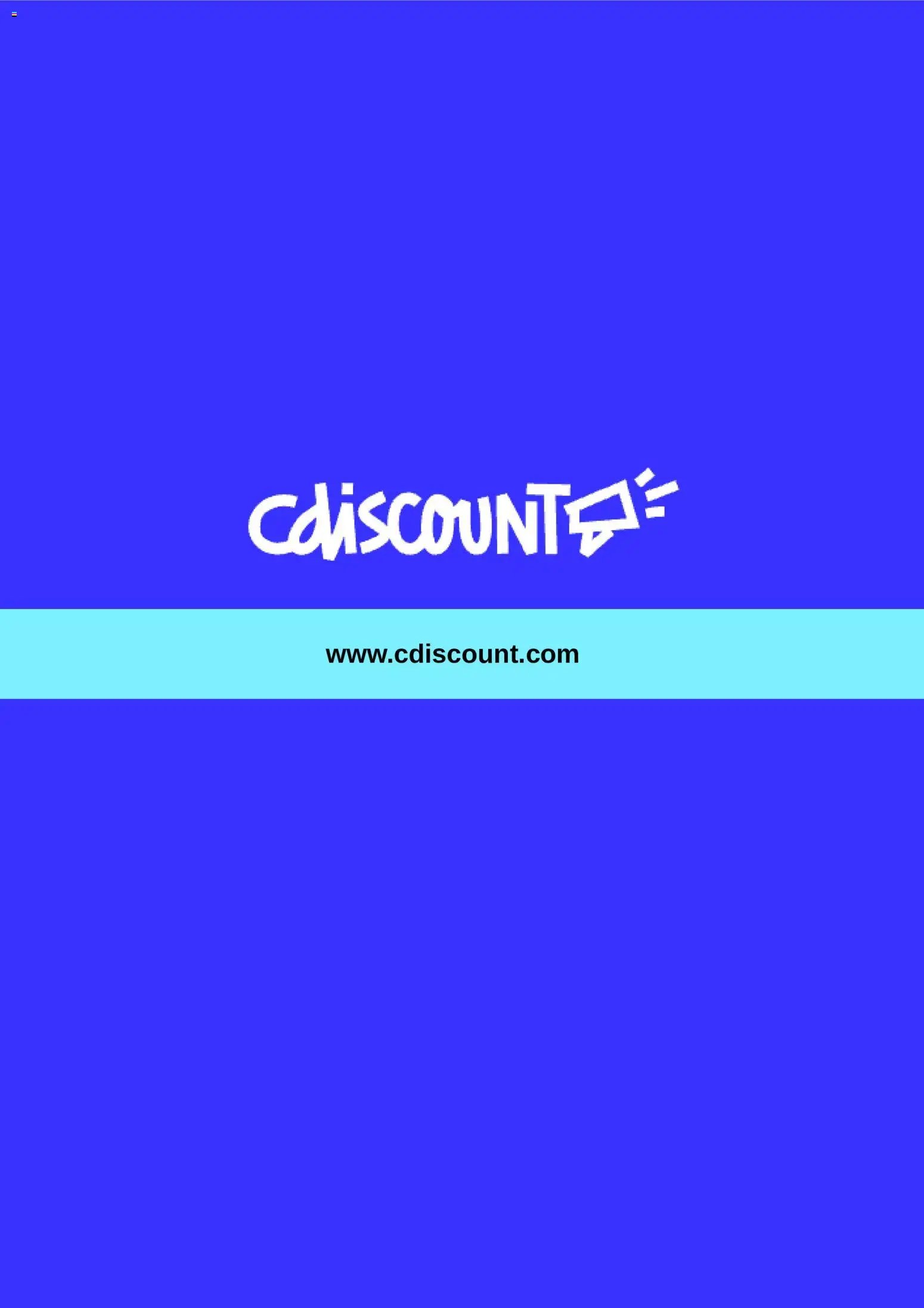 Cdiscount catalogue à partir du 19/06/2026 Cdiscount catalogue