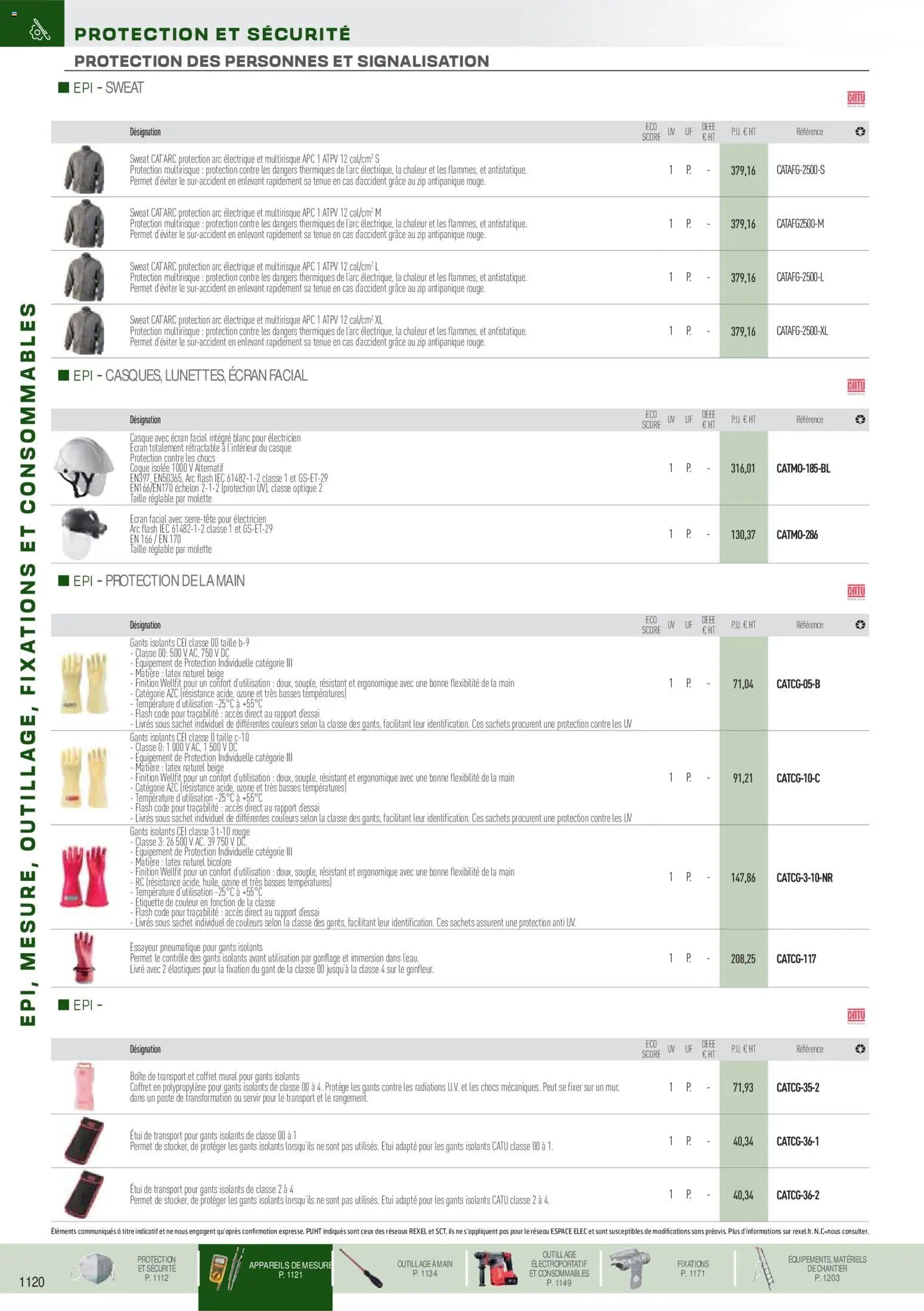 Rexel catalogue à partir du 01/09/2025 EPI, mesure, outillage, fixations et consommables