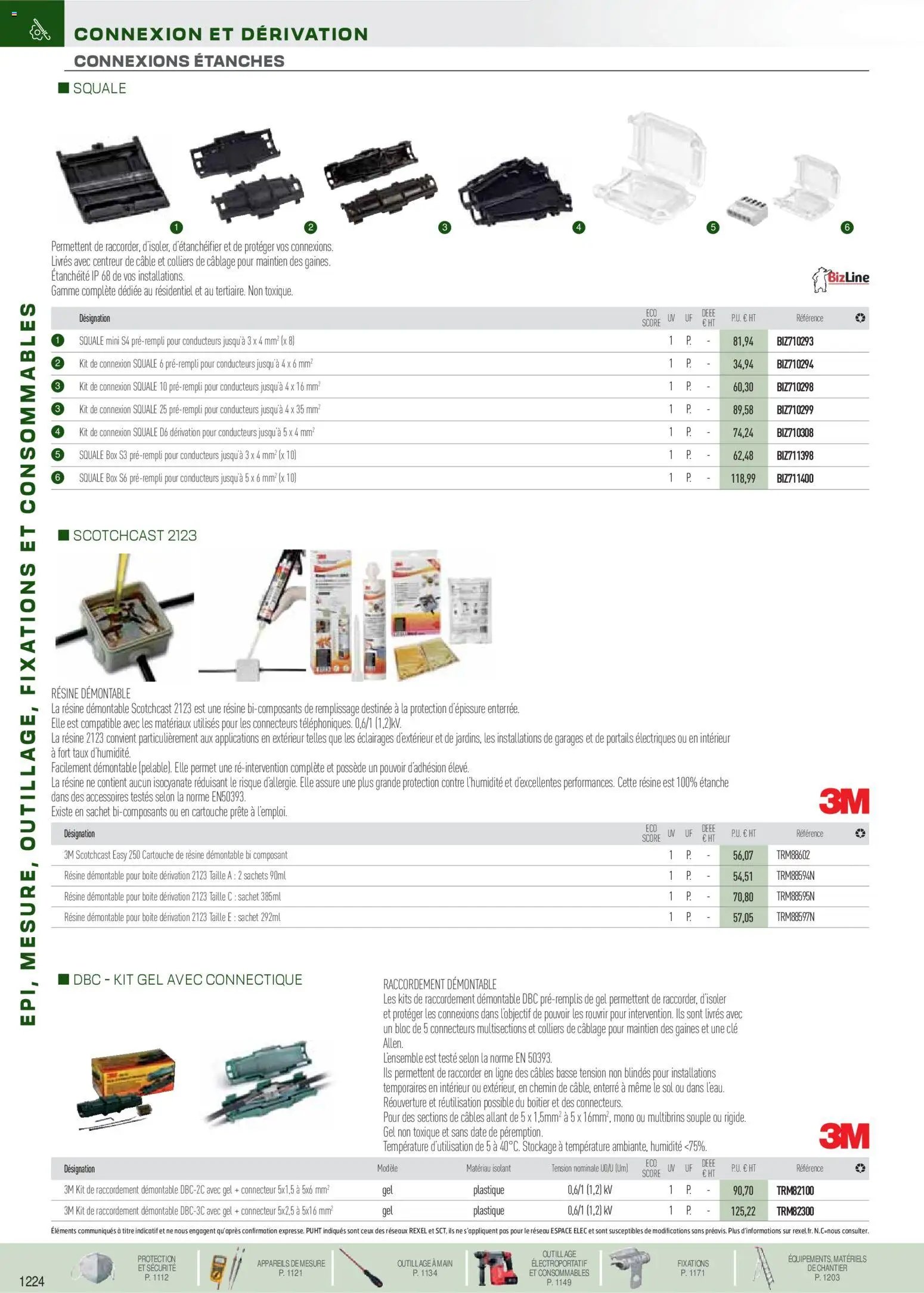 Rexel catalogue à partir du 01/09/2025 EPI, mesure, outillage, fixations et consommables