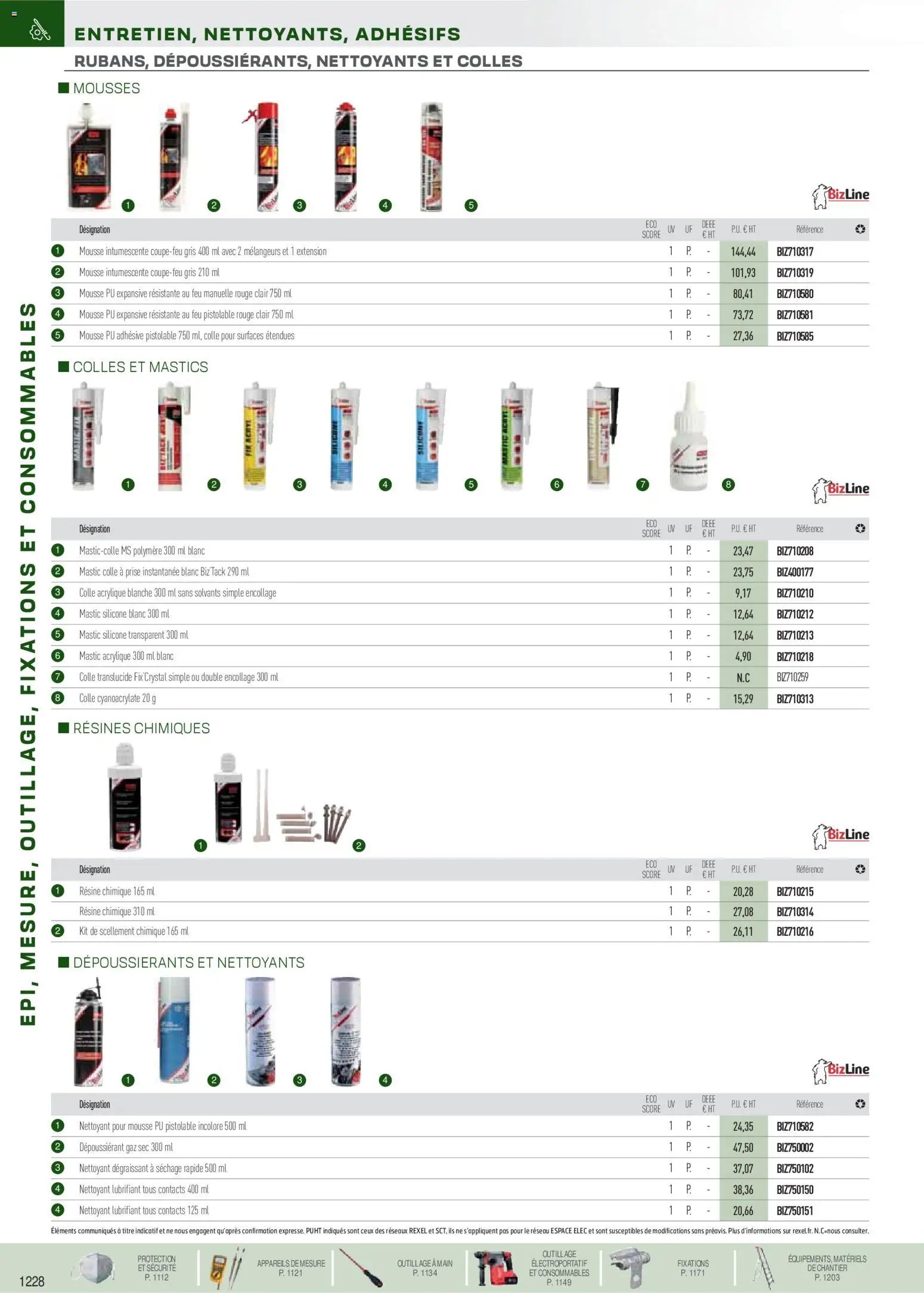 Rexel catalogue à partir du 01/09/2025 EPI, mesure, outillage, fixations et consommables
