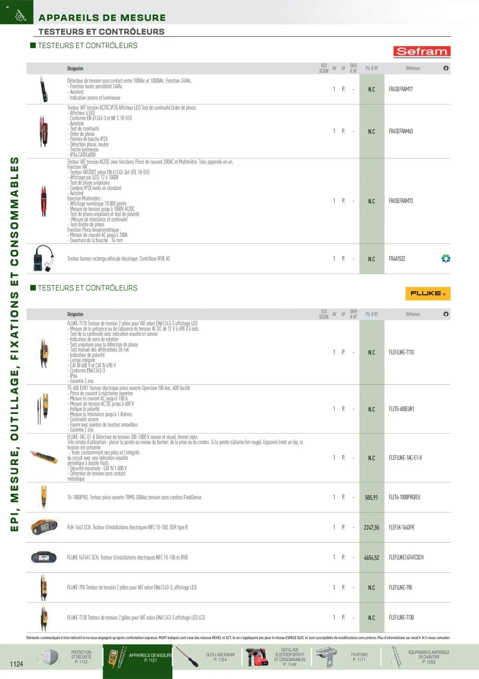 Rexel catalogue à partir du 01/09/2025 EPI, mesure, outillage, fixations et consommables