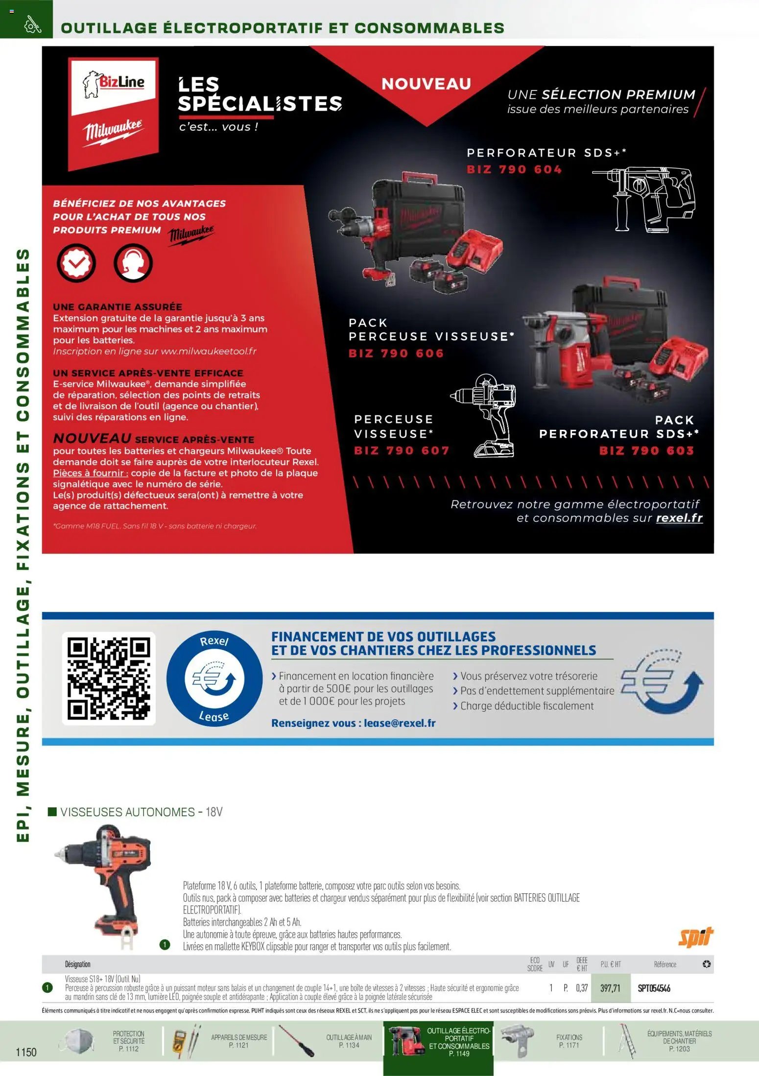 Rexel catalogue à partir du 01/09/2025 EPI, mesure, outillage, fixations et consommables