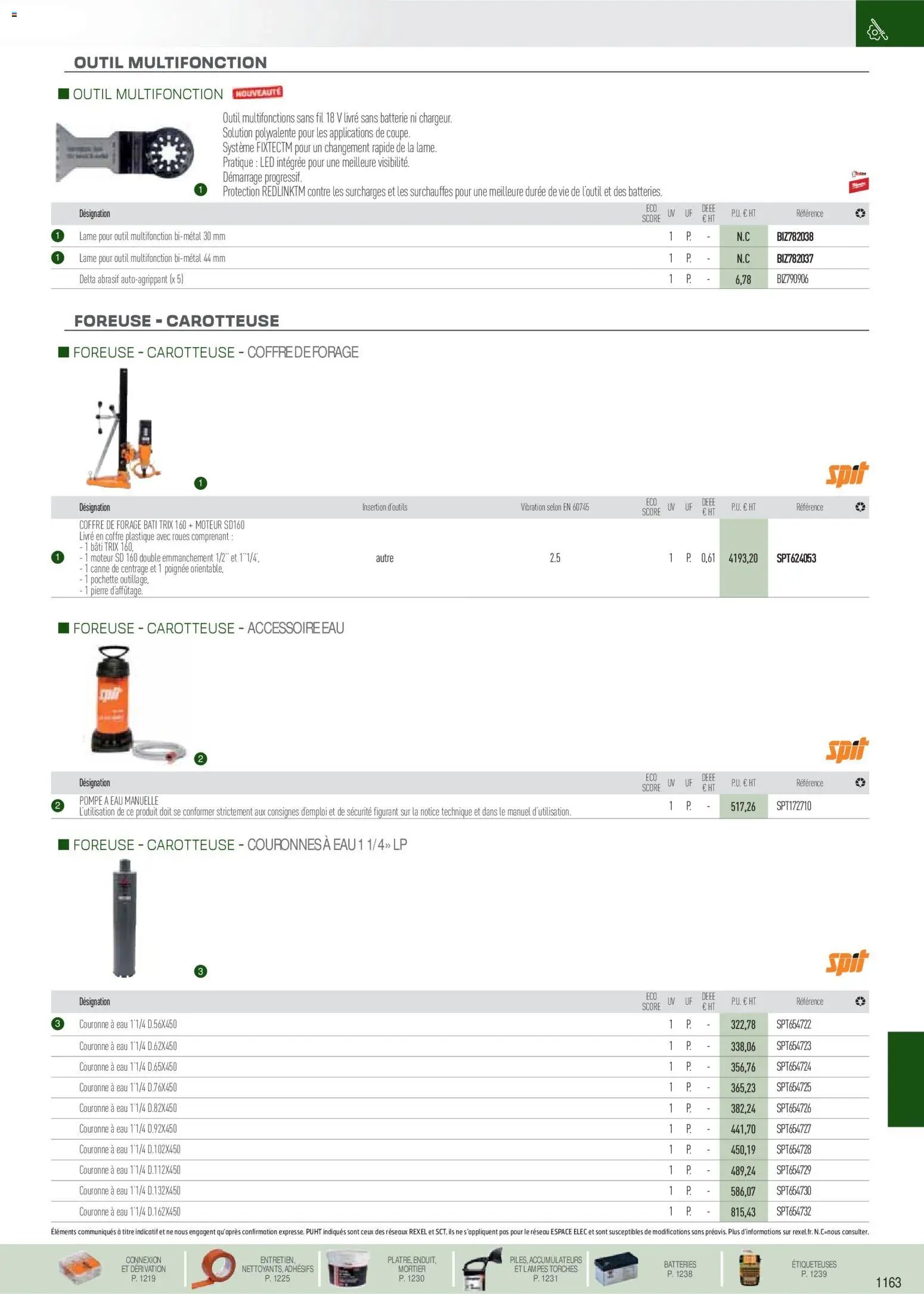 Rexel catalogue à partir du 01/09/2025 EPI, mesure, outillage, fixations et consommables