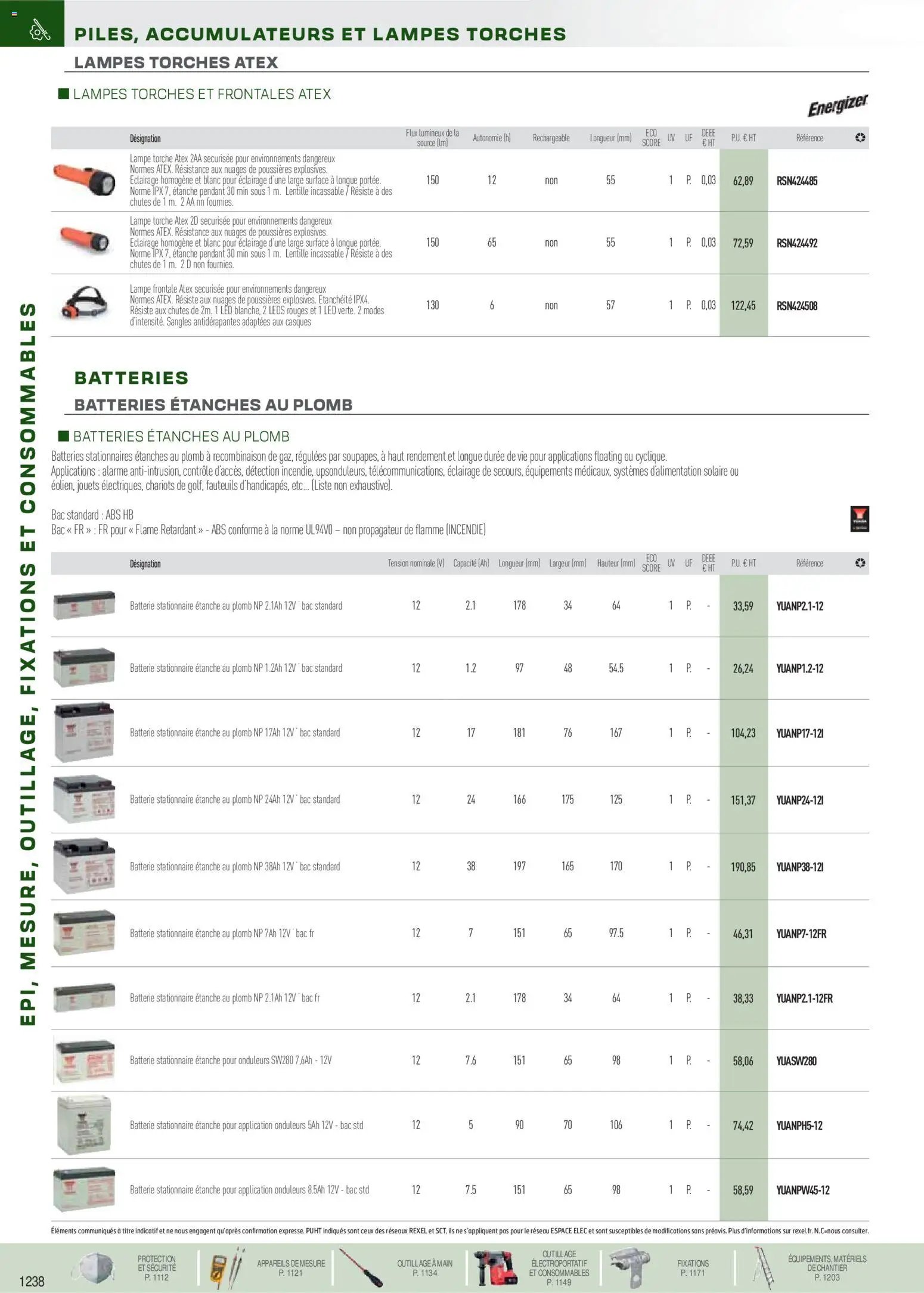 Rexel catalogue à partir du 18/11/2025 Brochure EPI, mesure, outillage, fixations et consommables