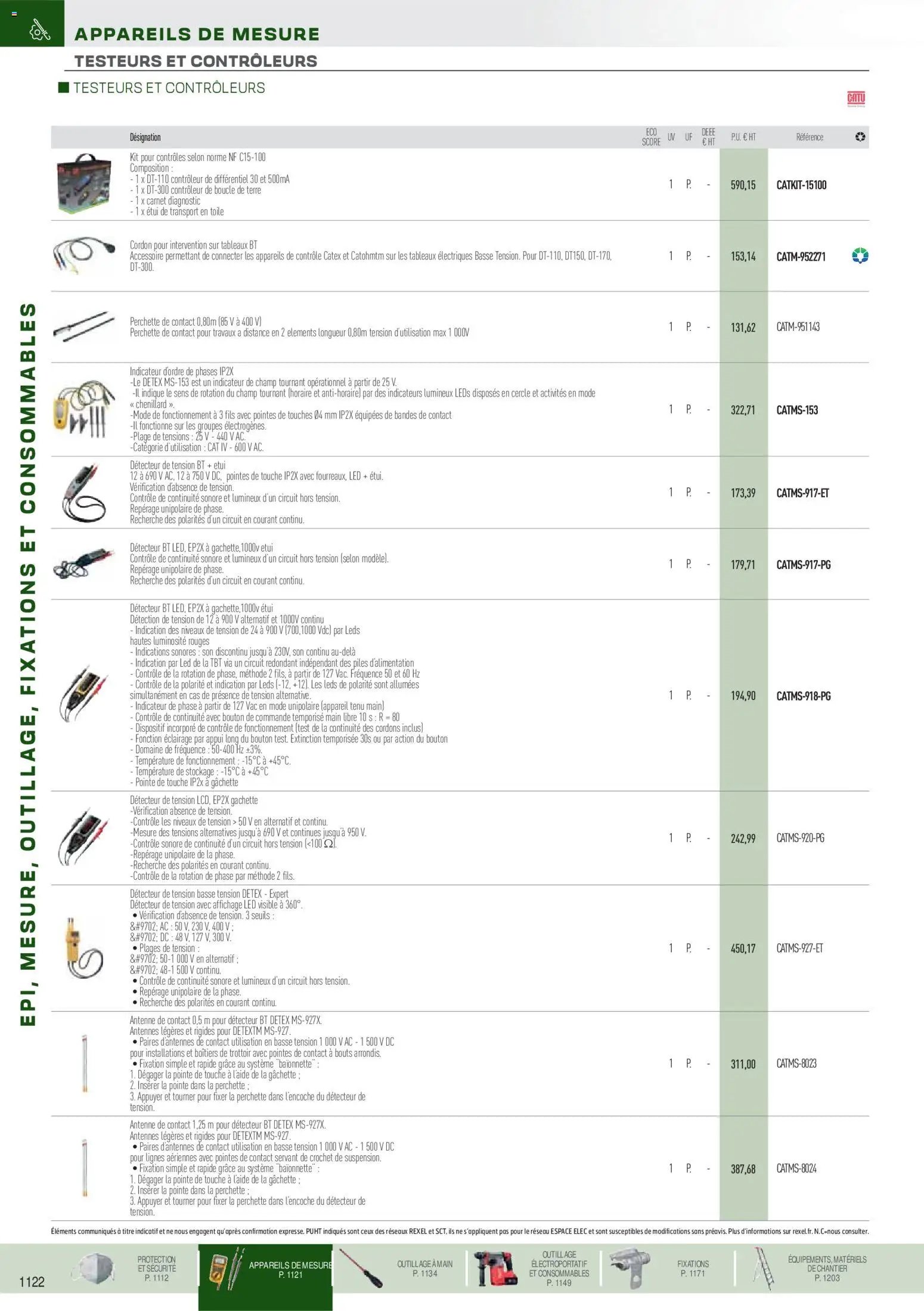 Rexel catalogue à partir du 18/11/2025 Brochure EPI, mesure, outillage, fixations et consommables