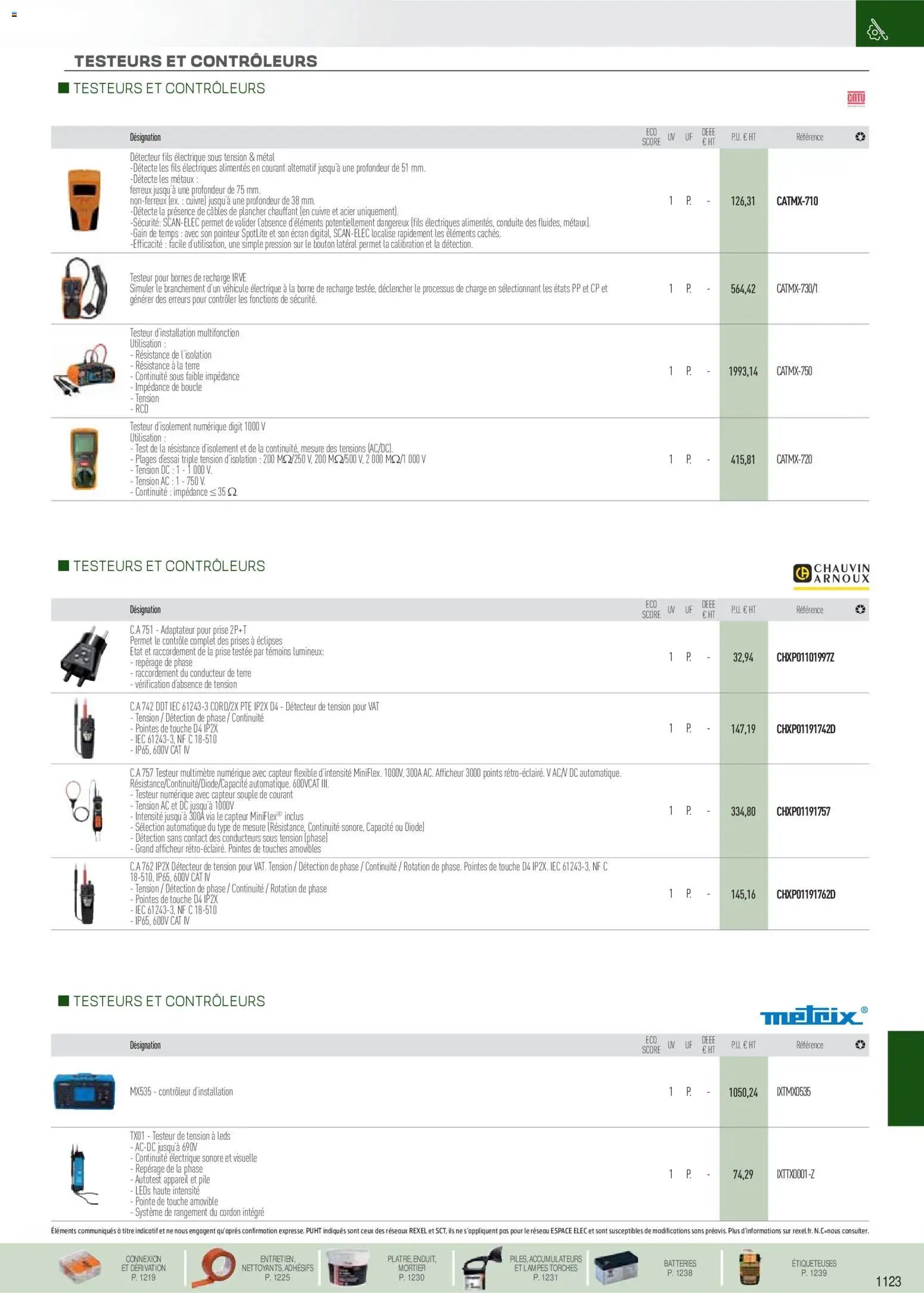 Rexel catalogue à partir du 18/11/2025 Brochure EPI, mesure, outillage, fixations et consommables