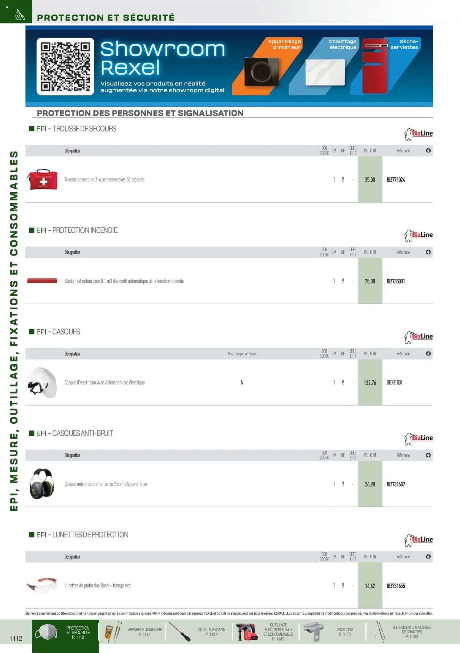Rexel catalogue à partir du 18/11/2025 Brochure EPI, mesure, outillage, fixations et consommables