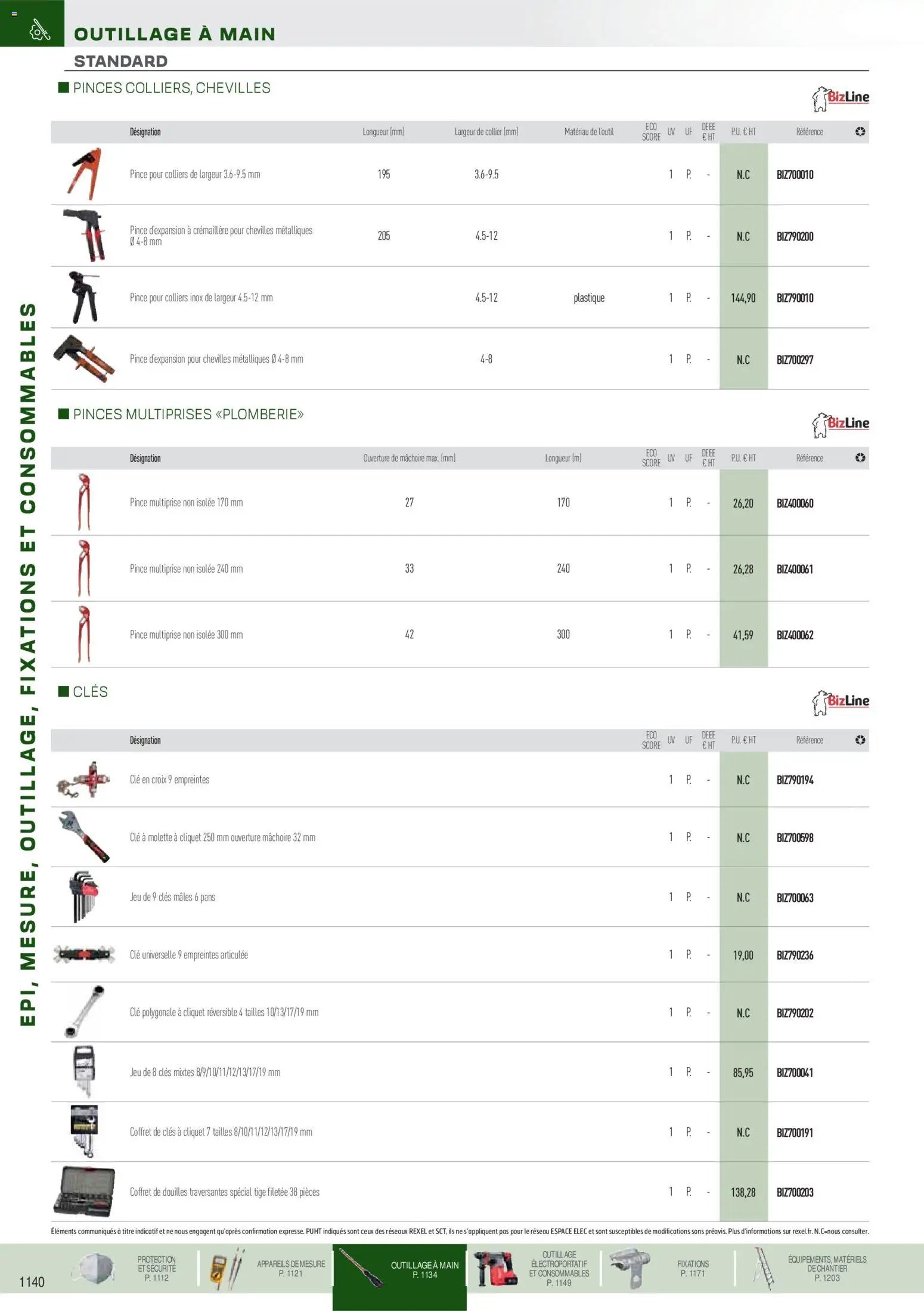 Rexel catalogue à partir du 18/11/2025 Brochure EPI, mesure, outillage, fixations et consommables