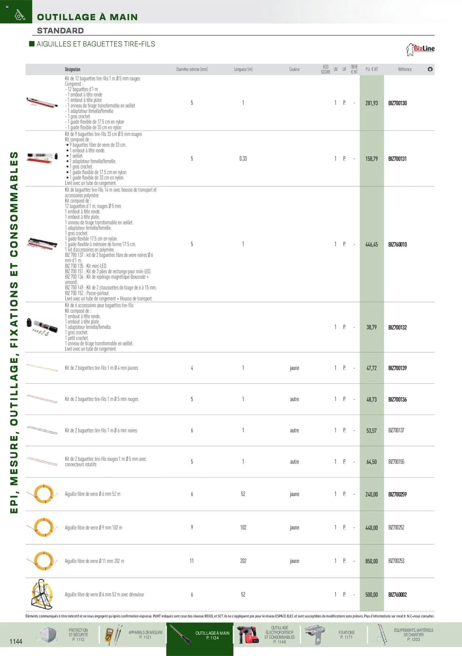 Rexel catalogue à partir du 18/11/2025 Brochure EPI, mesure, outillage, fixations et consommables