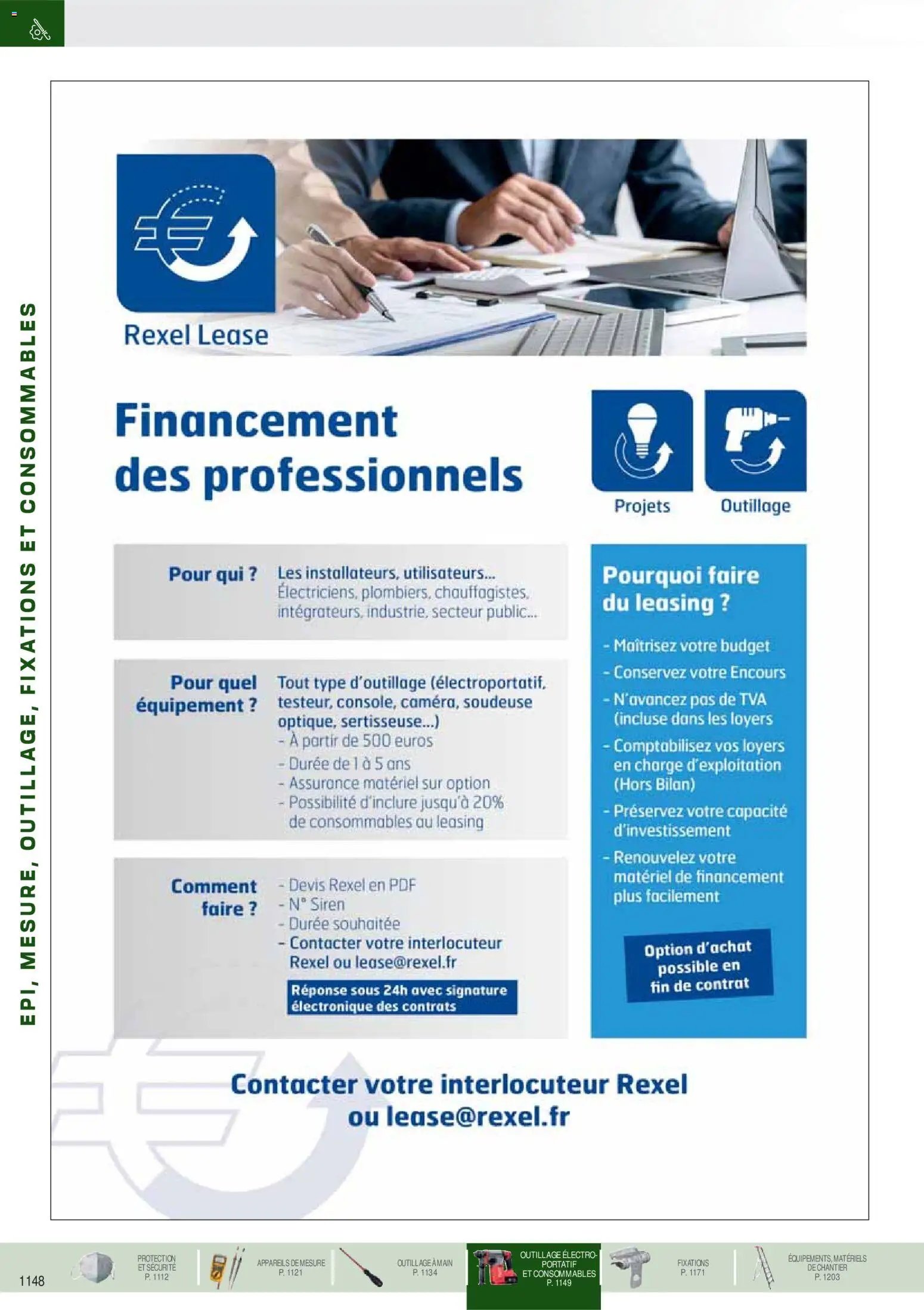 Rexel catalogue à partir du 18/11/2025 Brochure EPI, mesure, outillage, fixations et consommables