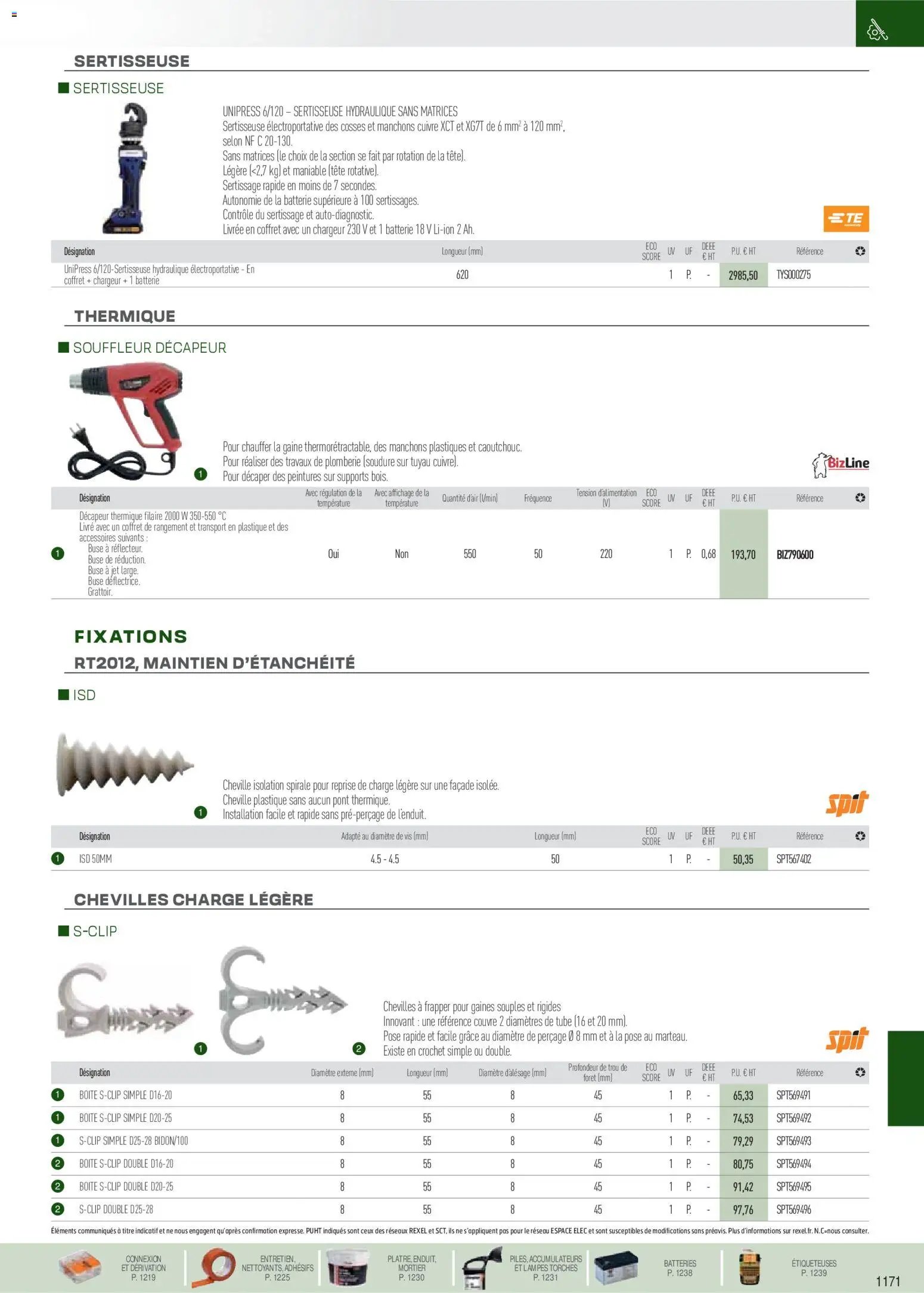 Rexel catalogue à partir du 18/11/2025 Brochure EPI, mesure, outillage, fixations et consommables