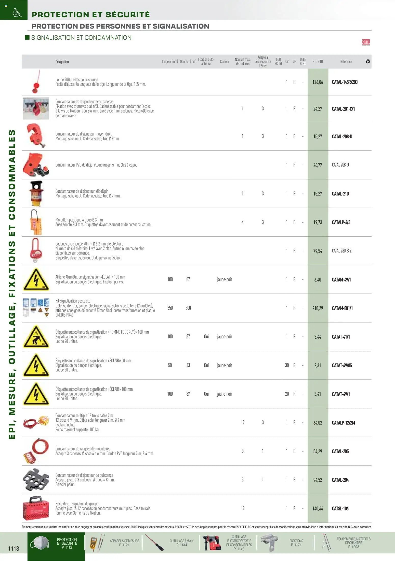 Rexel catalogue à partir du 18/11/2025 Brochure EPI, mesure, outillage, fixations et consommables