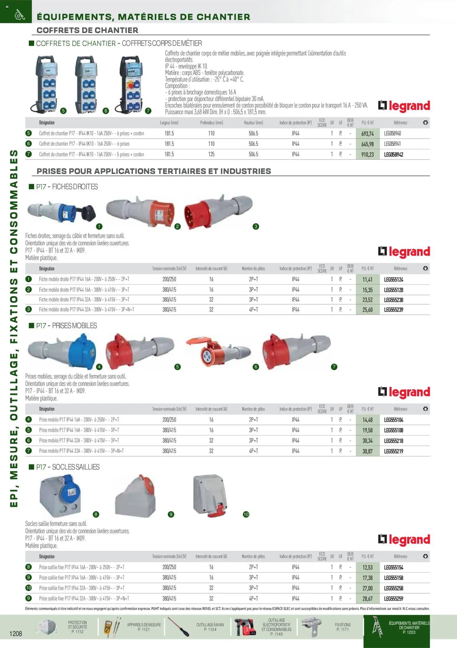 Rexel catalogue à partir du 18/11/2025 Brochure EPI, mesure, outillage, fixations et consommables