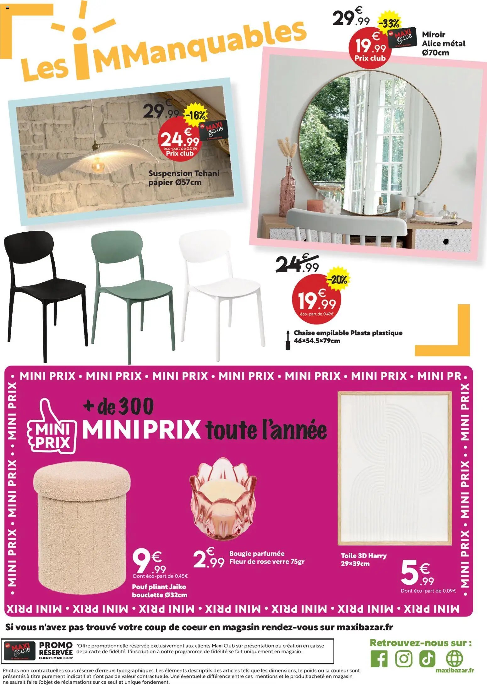 Maxi Bazar catalogue à partir du 10/06/2026 Maxi Bazar - Brochure