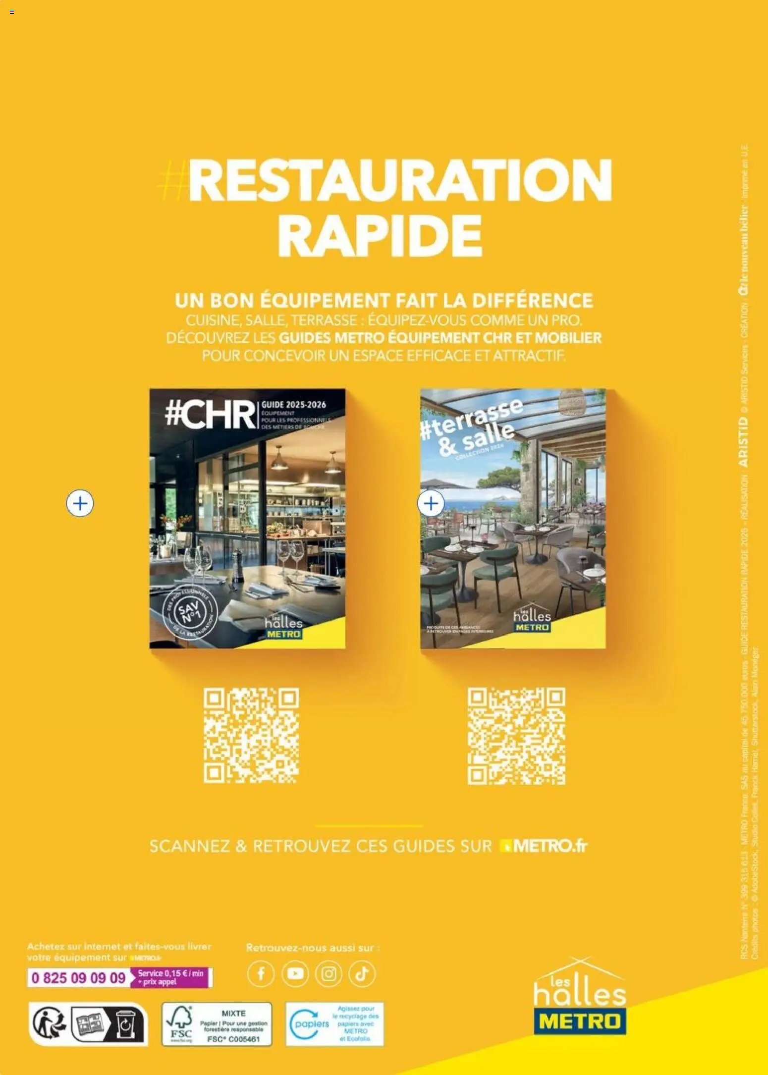 METRO catalogue à partir du 14/04/2026 METRO - Restauration rapide