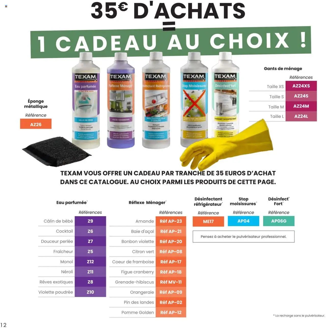 Texam catalogue à partir du 01/02/2025 Catalogue