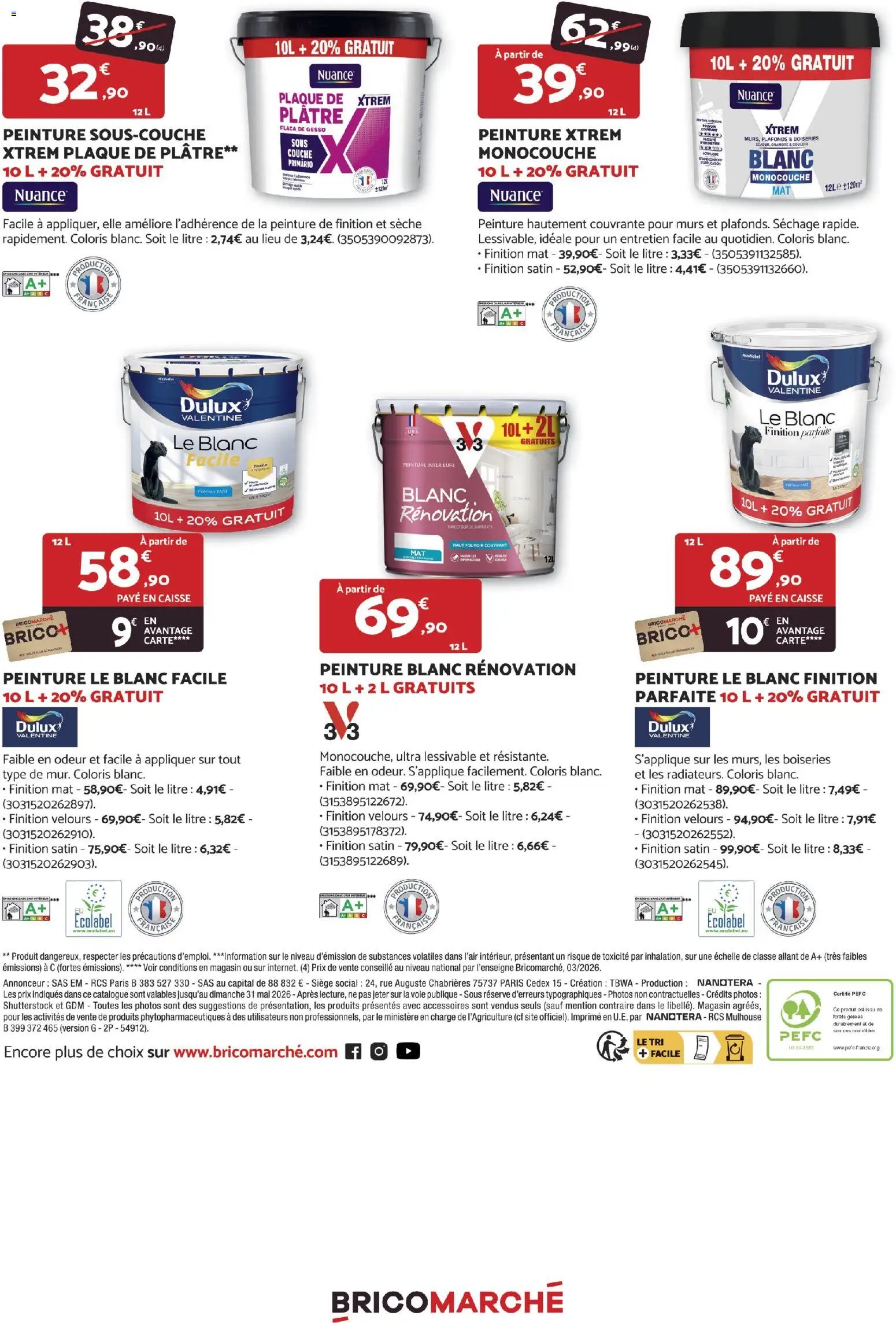 Bricomarché catalogue à partir du 27/05/2026 Bricomarché Brochure