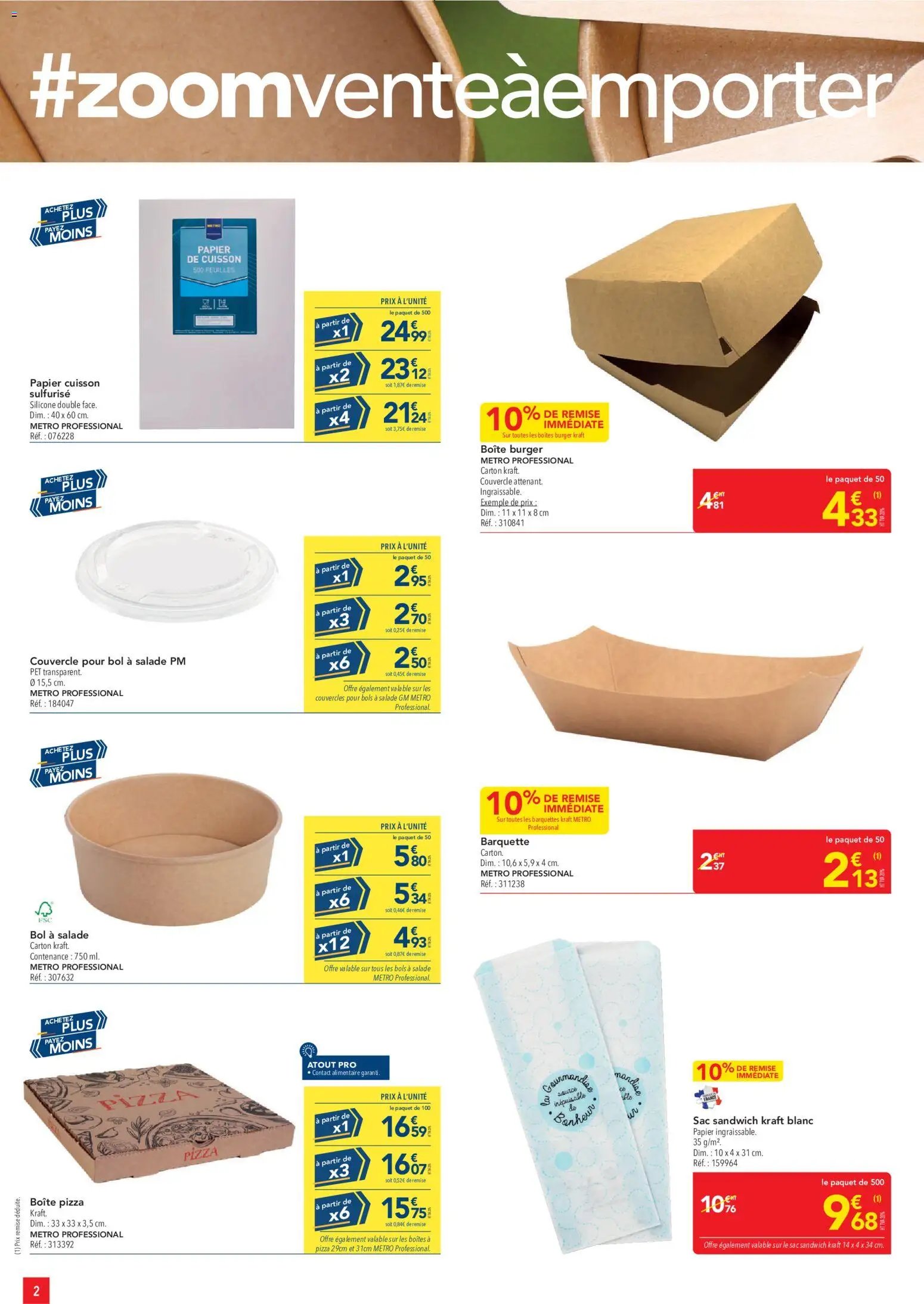 Catalogue METRO BLACK FRIDAY 2026 du 29/10