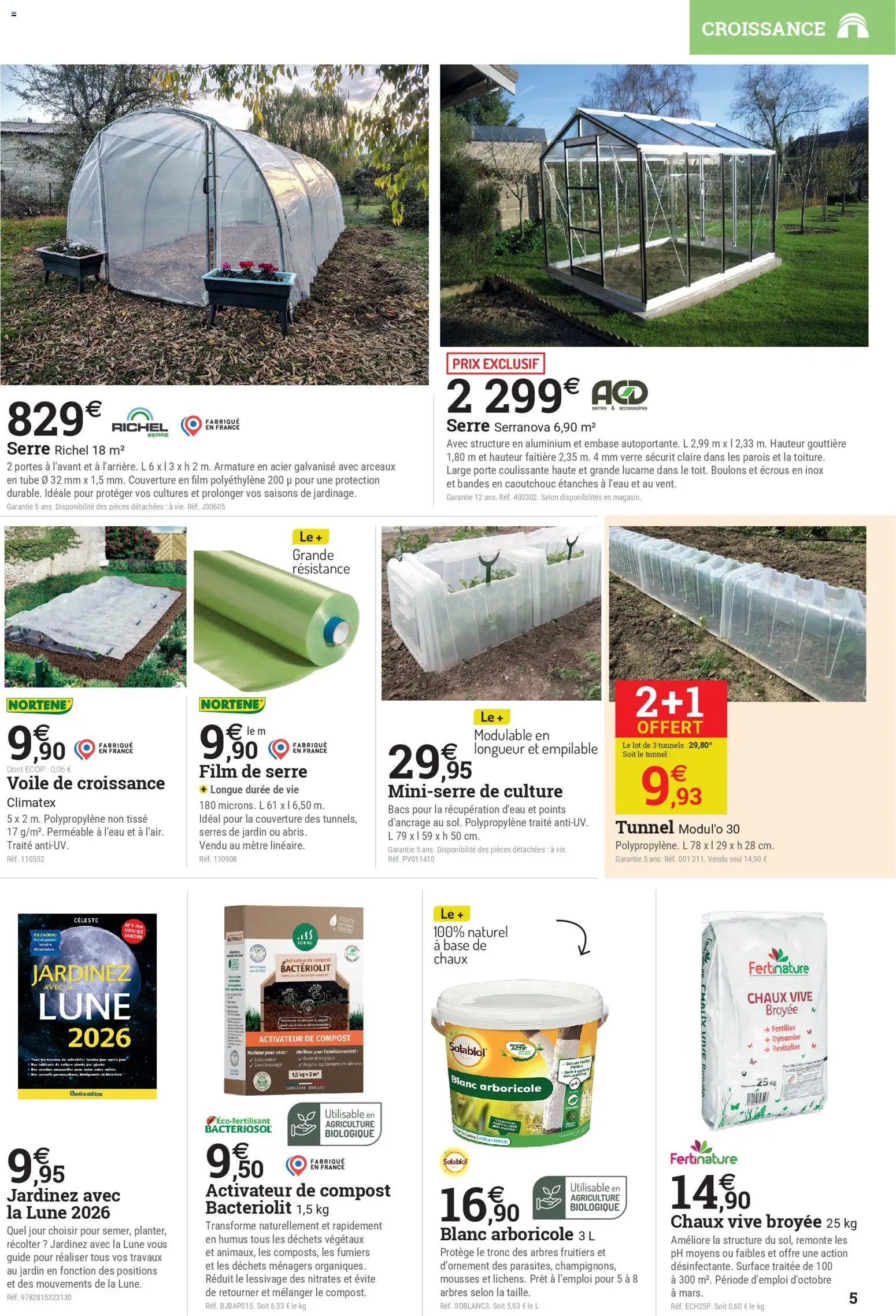 Espace Emeraude catalogue à partir du 14/01/2026 Catalogue