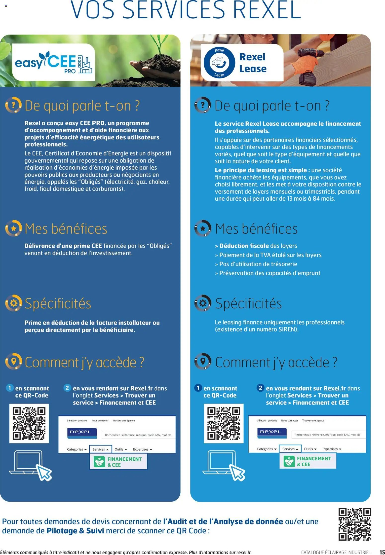 Rexel catalogue à partir du 16/04/2026 Rexel - éclairage industrie