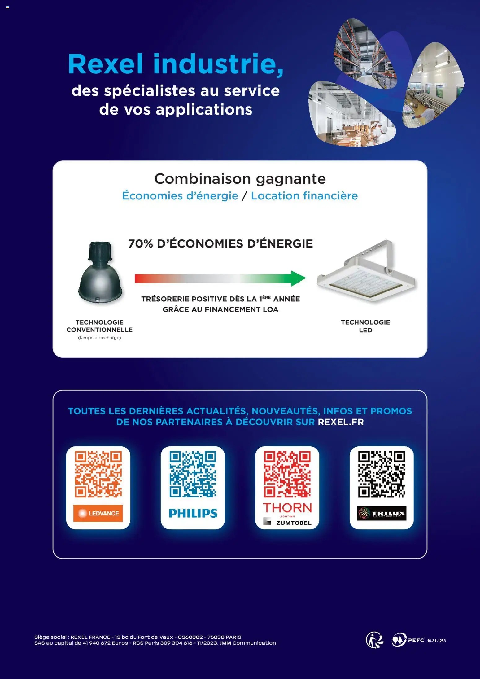 Rexel catalogue à partir du 16/04/2026 Rexel - éclairage industrie