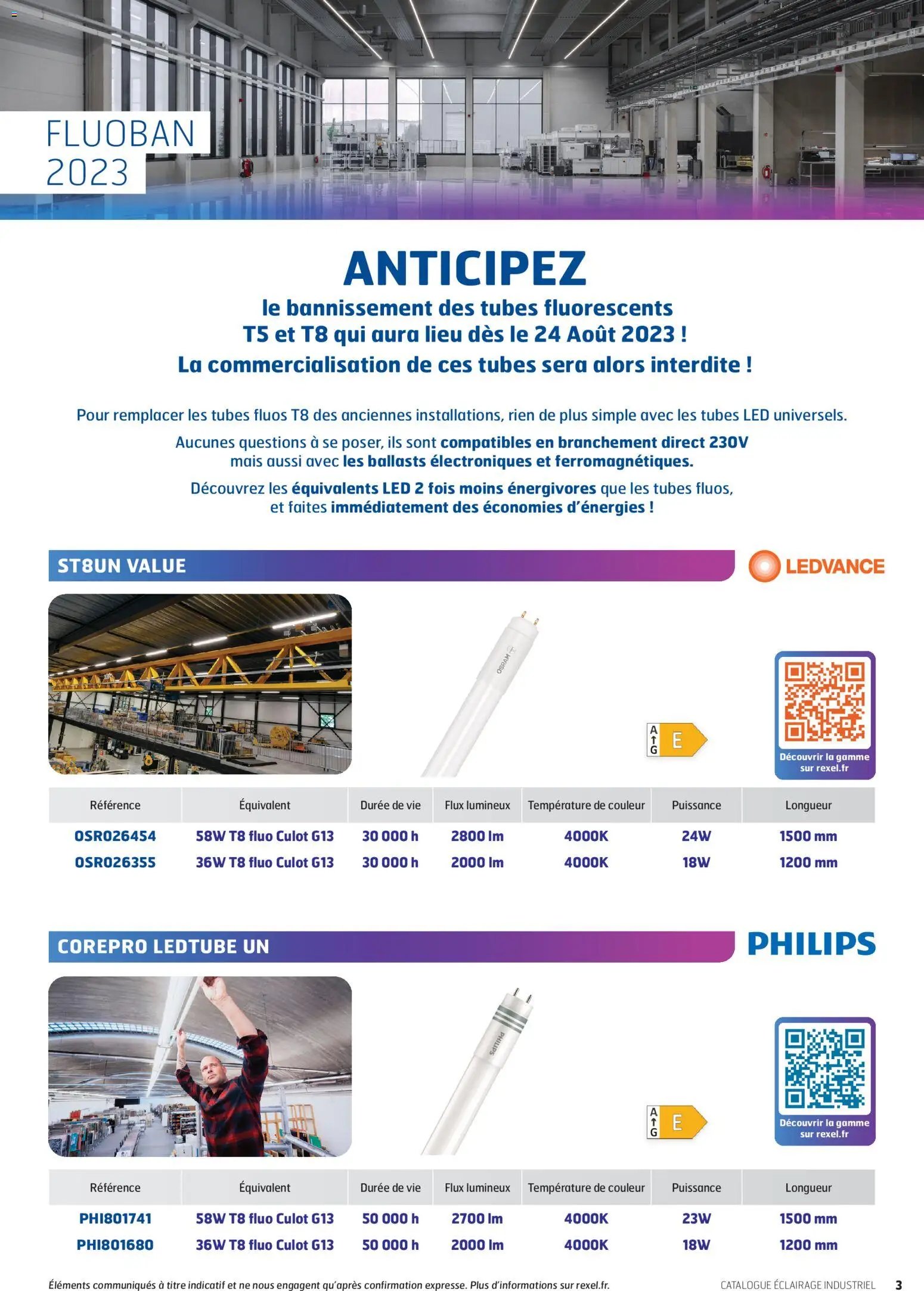 Rexel catalogue à partir du 16/04/2026 Rexel - éclairage industrie