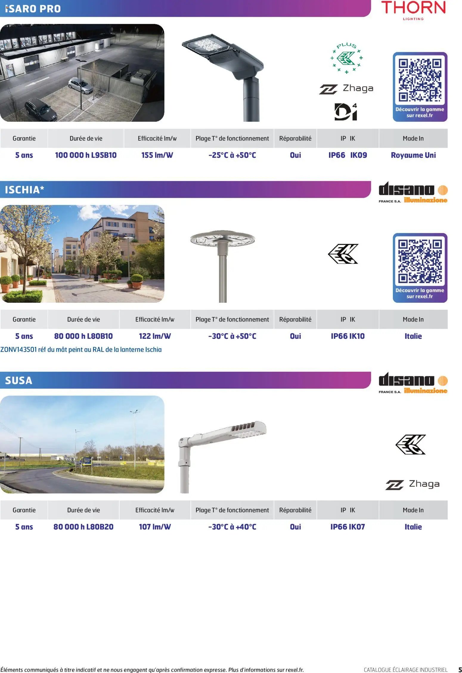 Rexel catalogue à partir du 16/04/2026 Rexel - éclairage industrie
