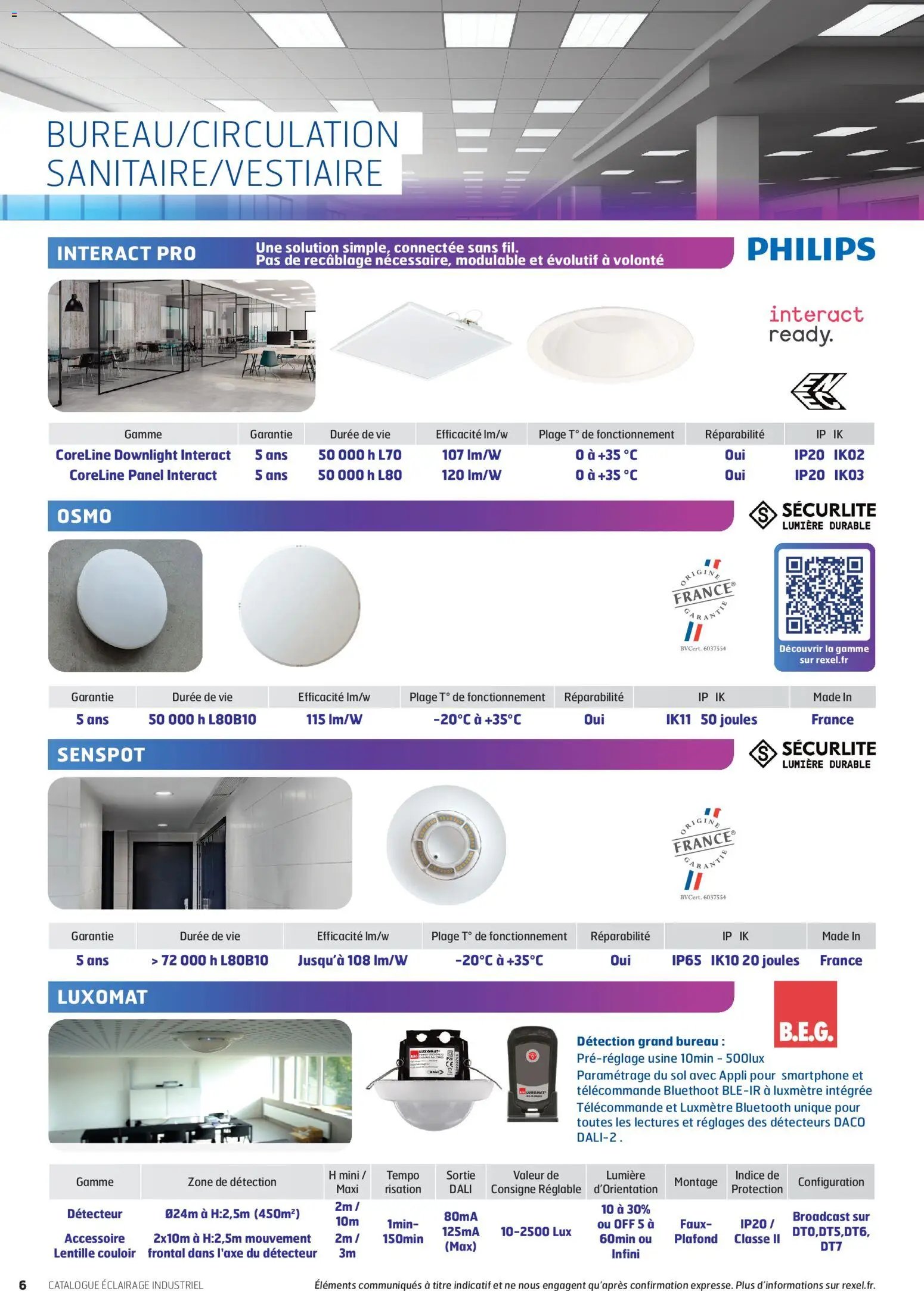 Rexel catalogue à partir du 16/04/2026 Rexel - éclairage industrie