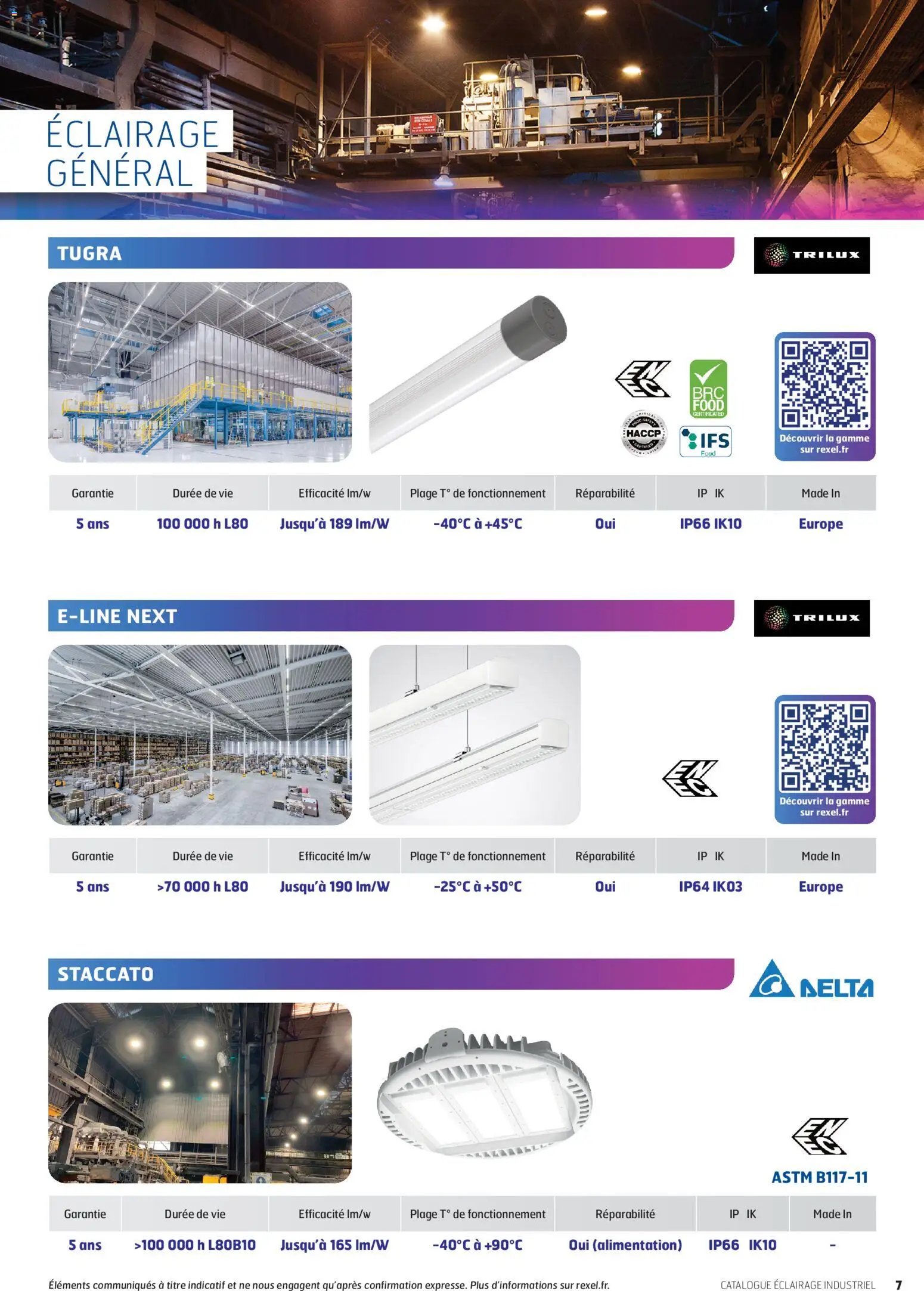 Rexel catalogue à partir du 16/04/2026 Rexel - éclairage industrie