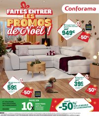 Conforama Noël 2026 catalogue 27/10 - 25/12