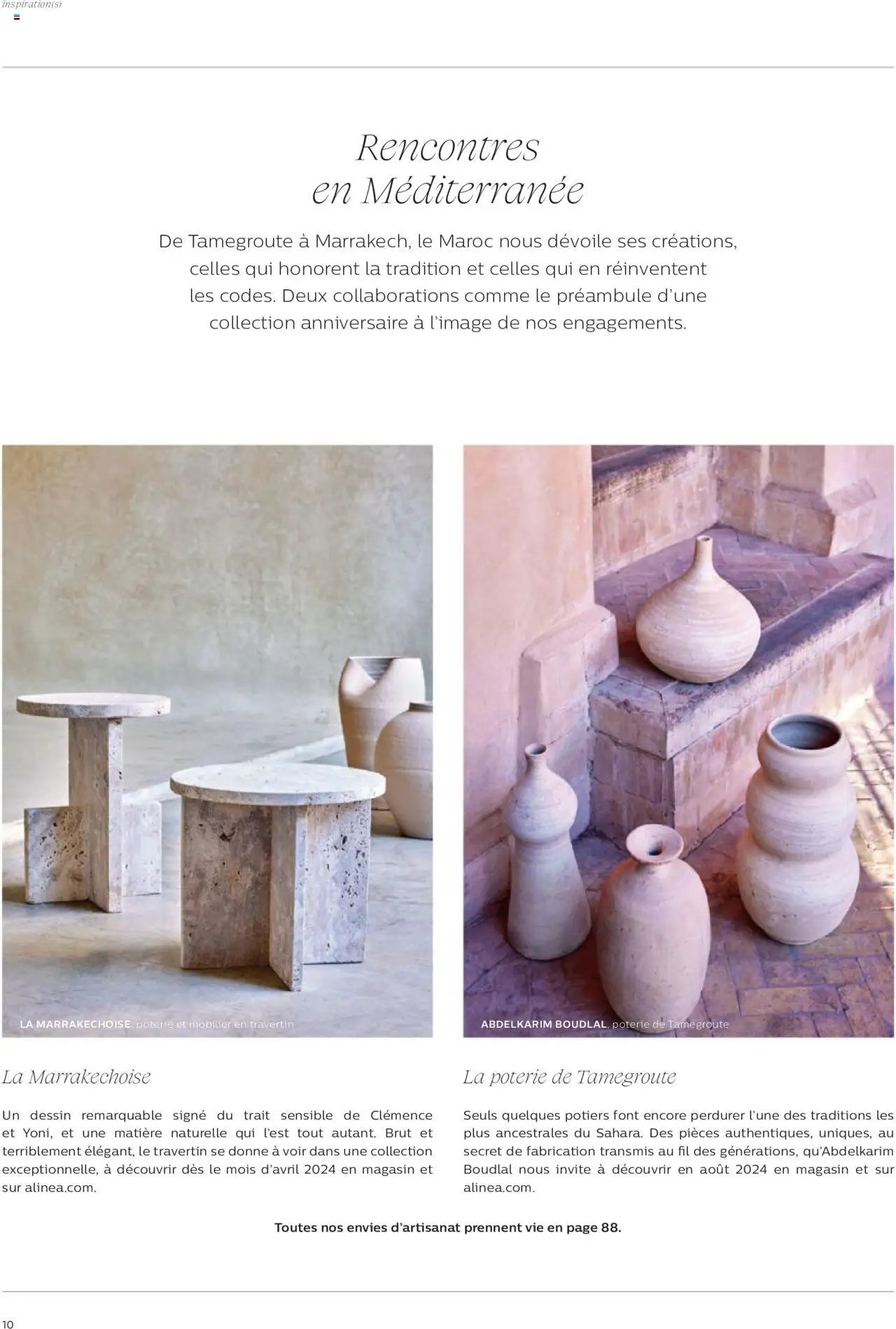 Alinéa catalogue à partir du 01/05/2024 Catalogue