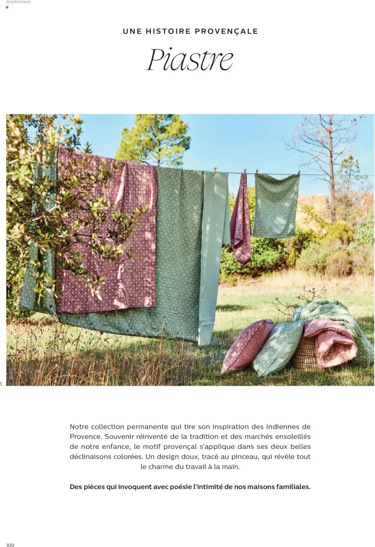 Alinéa catalogue à partir du 01/05/2024 Catalogue