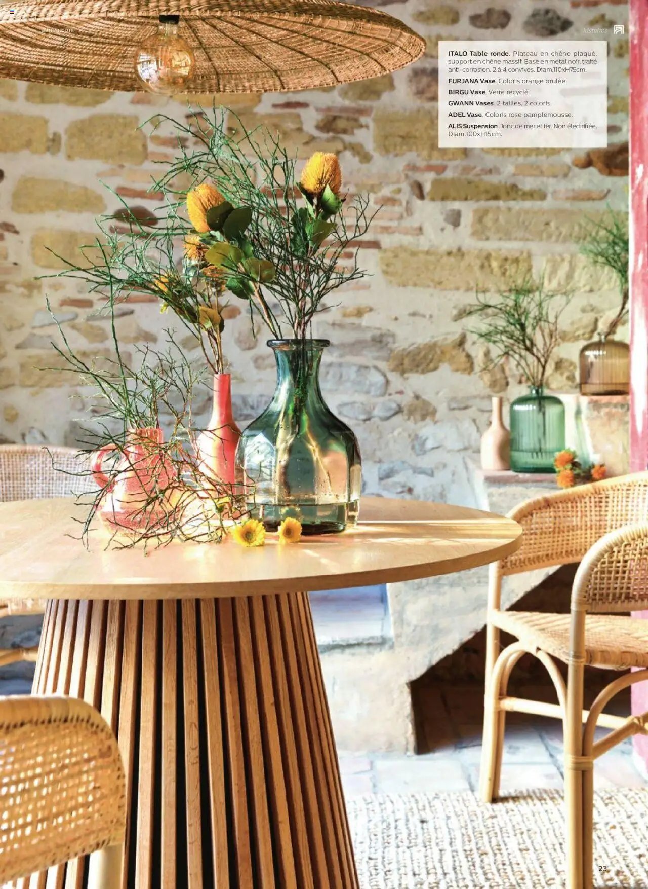 Alinéa catalogue à partir du 01/05/2024 Catalogue